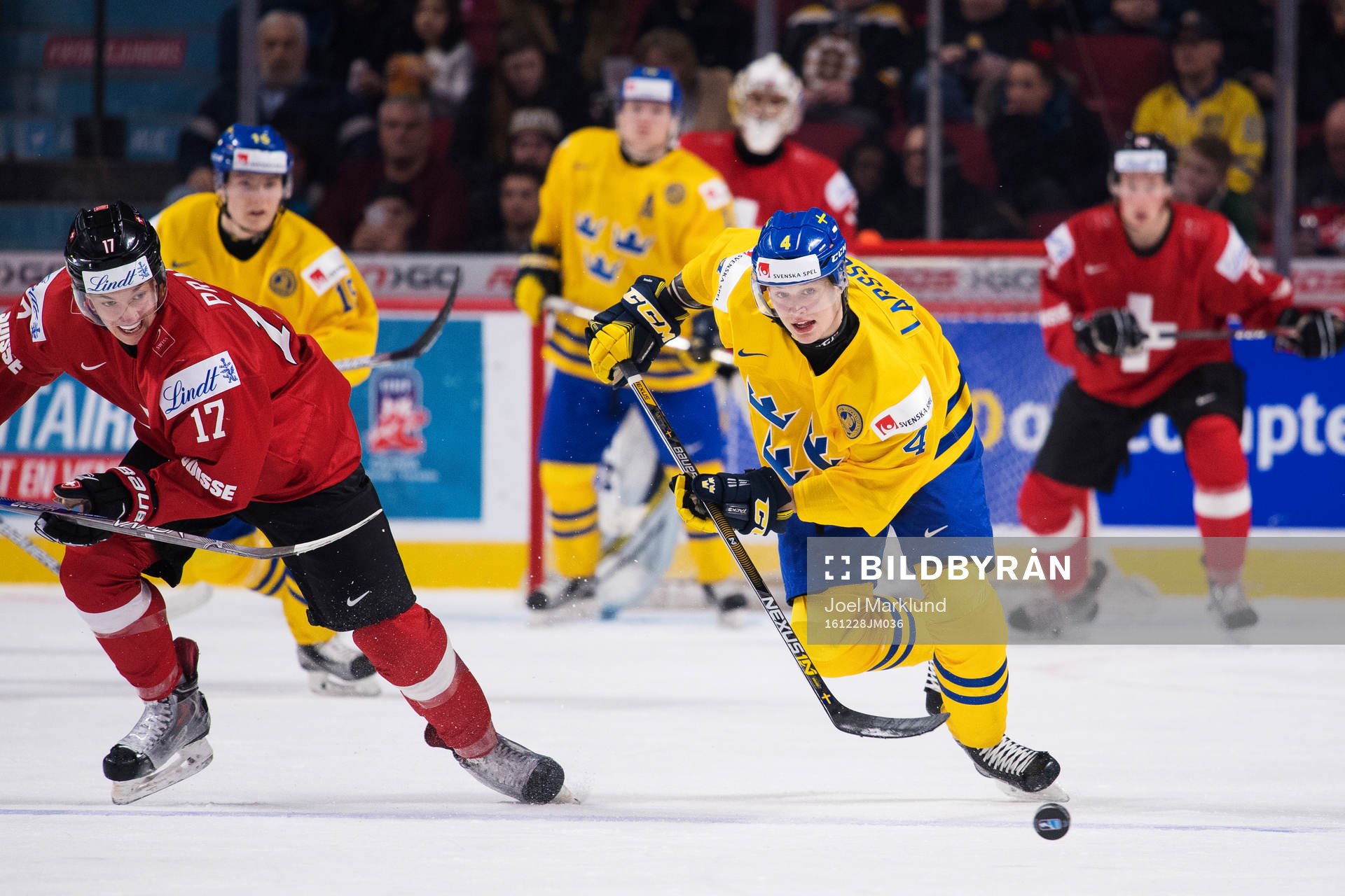 Schweiz Raphael Prassl och Sveriges Jacob Larsson