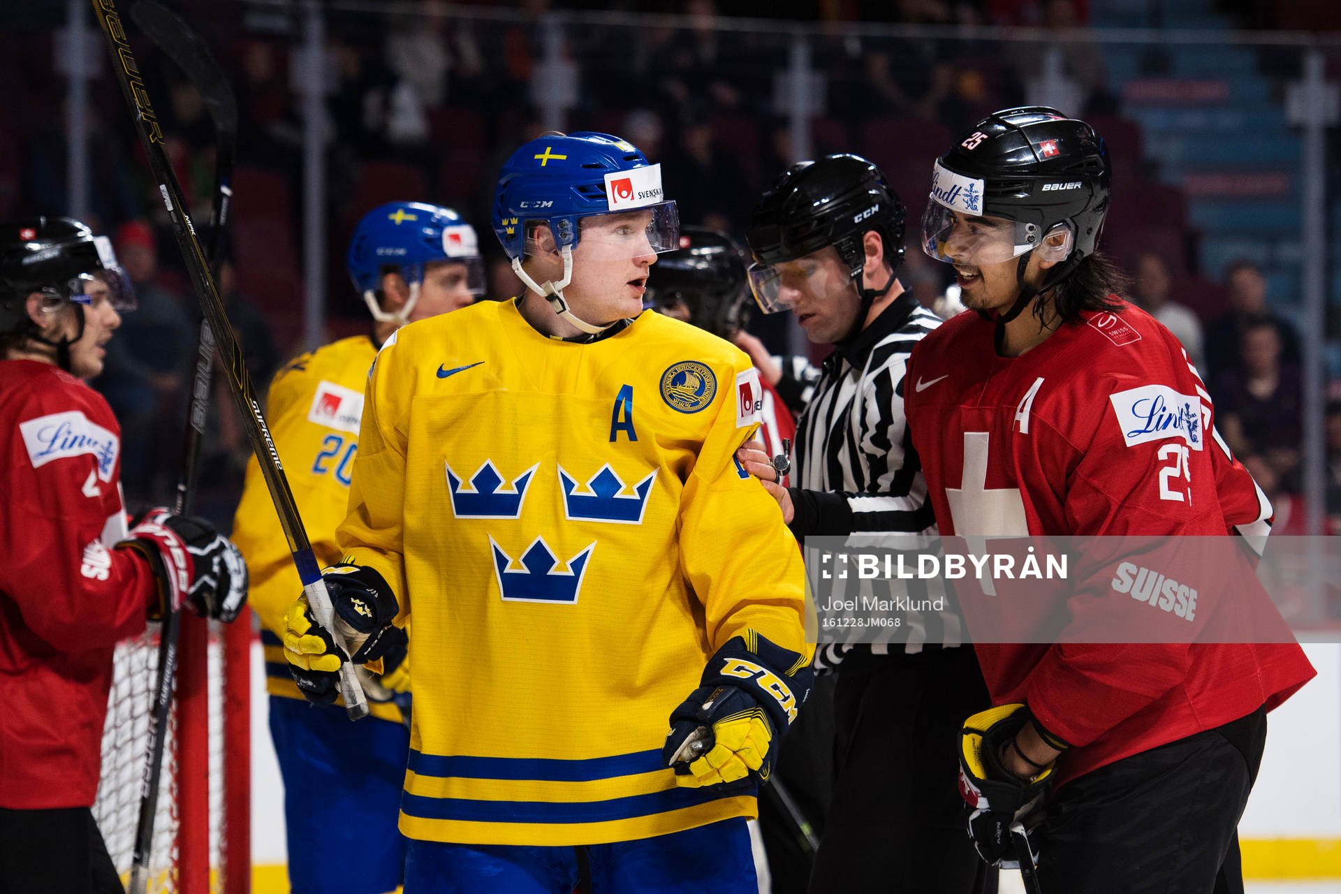 Sveriges Carl Grundström och Schweiz Jonas Siegenthaler