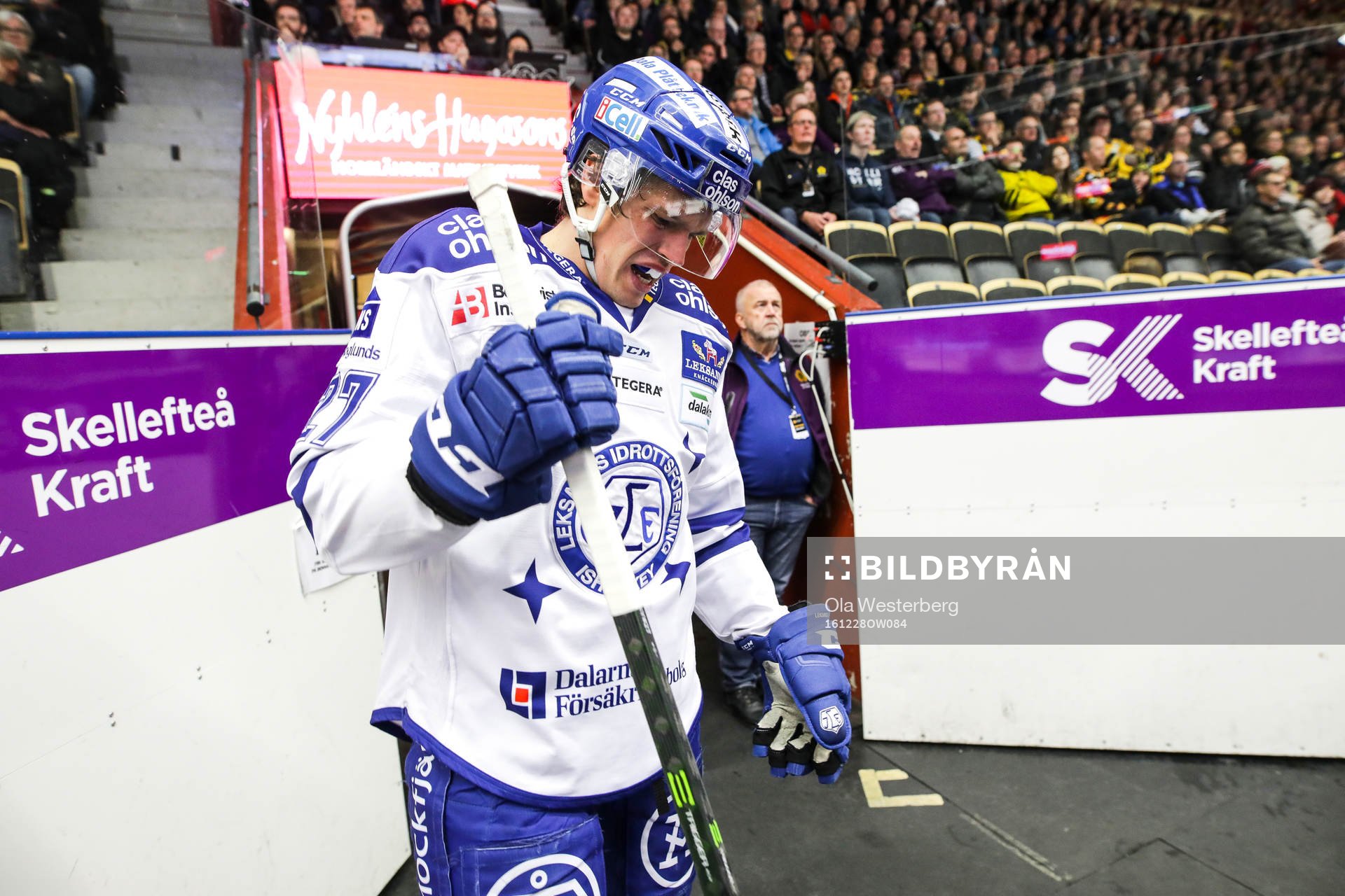 Leksands Eric Castonguay utgick skadad