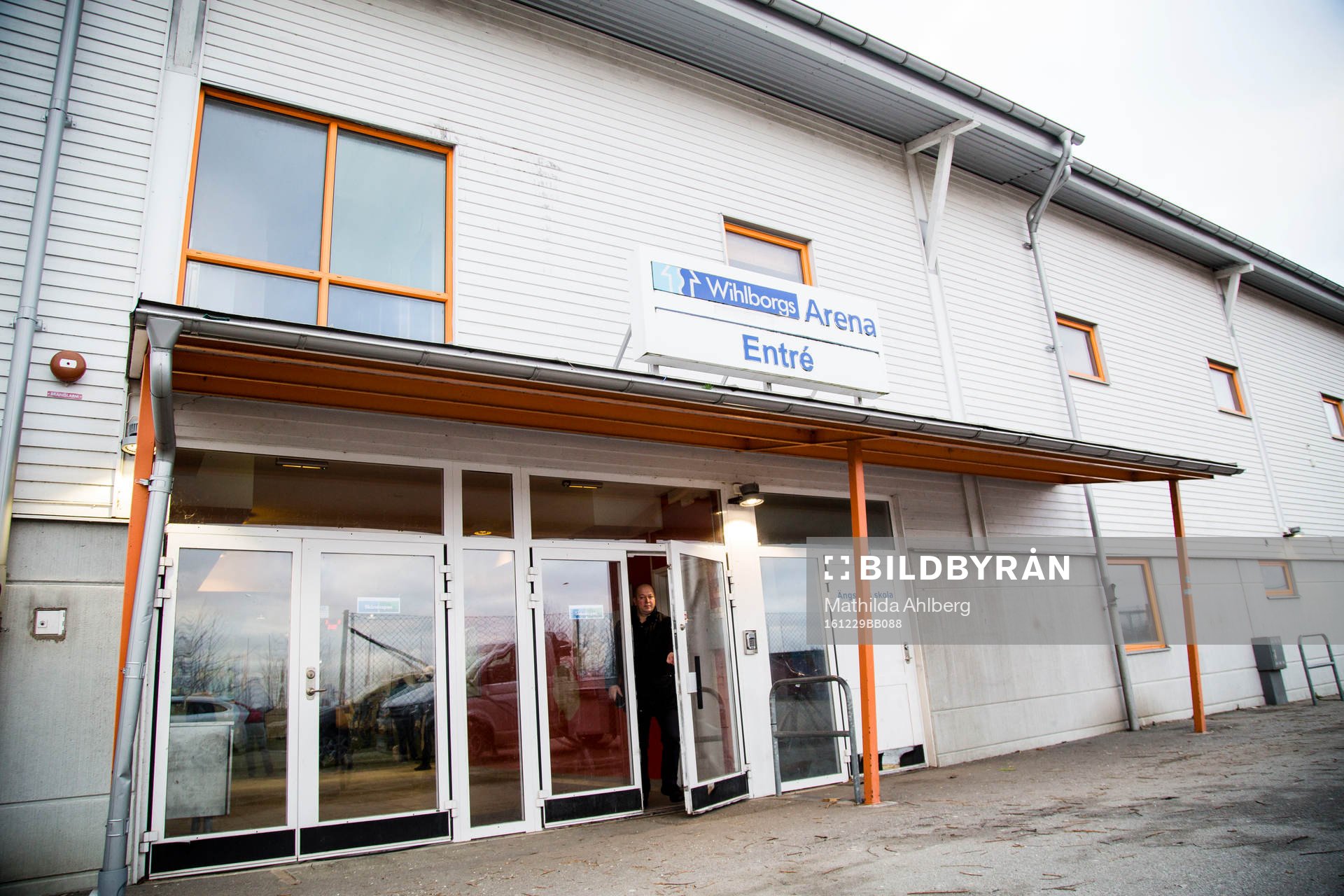 Exteriör på Wihlborgs Arena