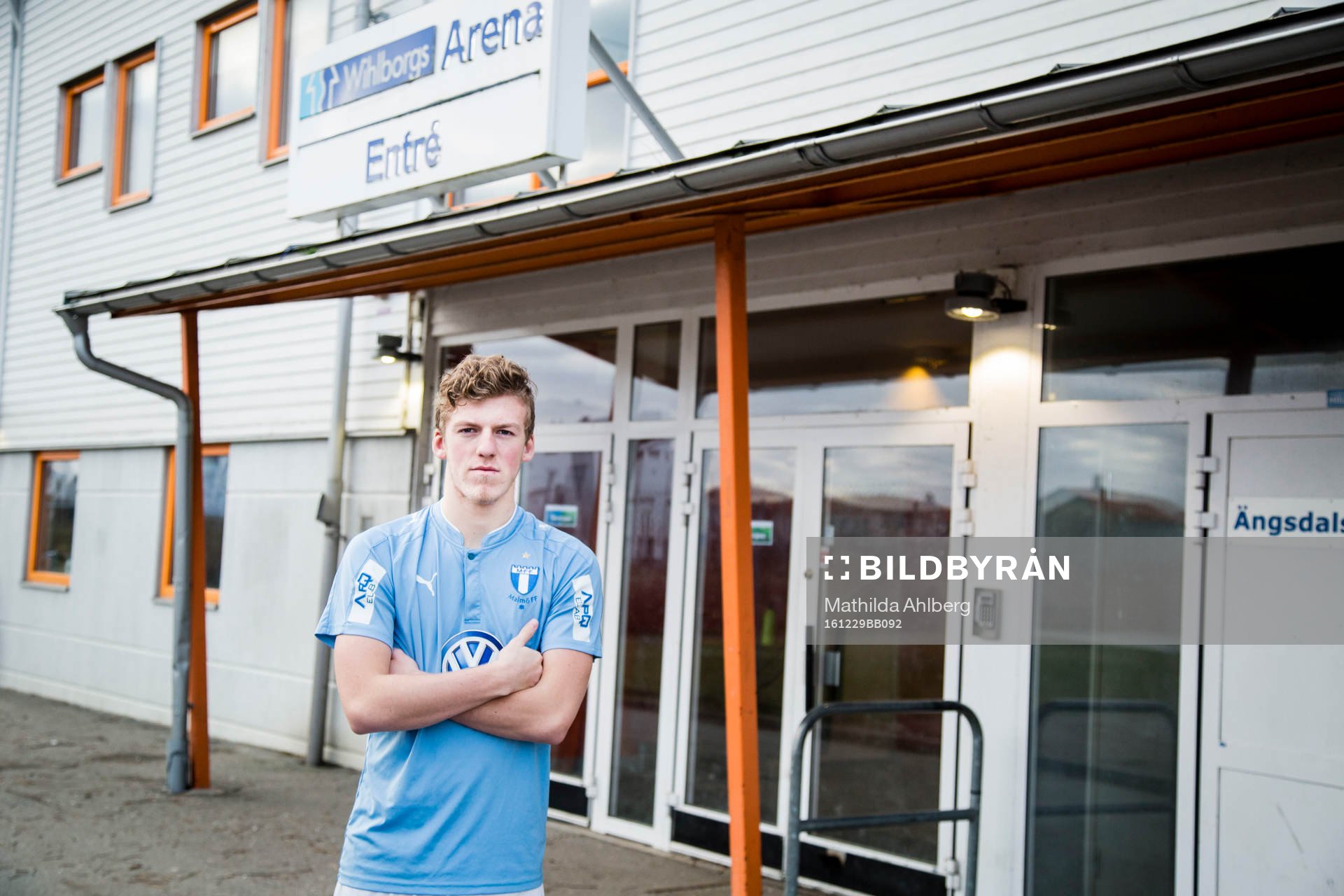 Malmö FF;s Teddy Bergqvist