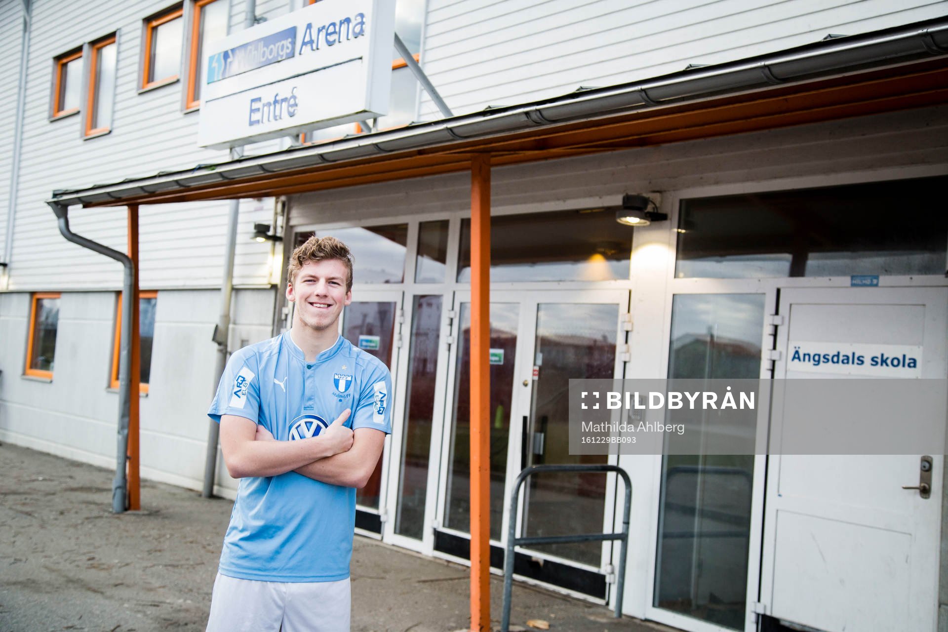 Malmö FF;s Teddy Bergqvist