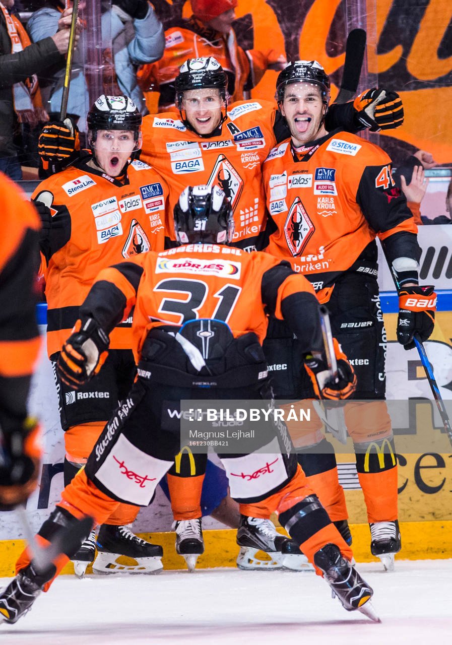 Karlskronas Joel Kellman, Alexander Bergström, Niklas