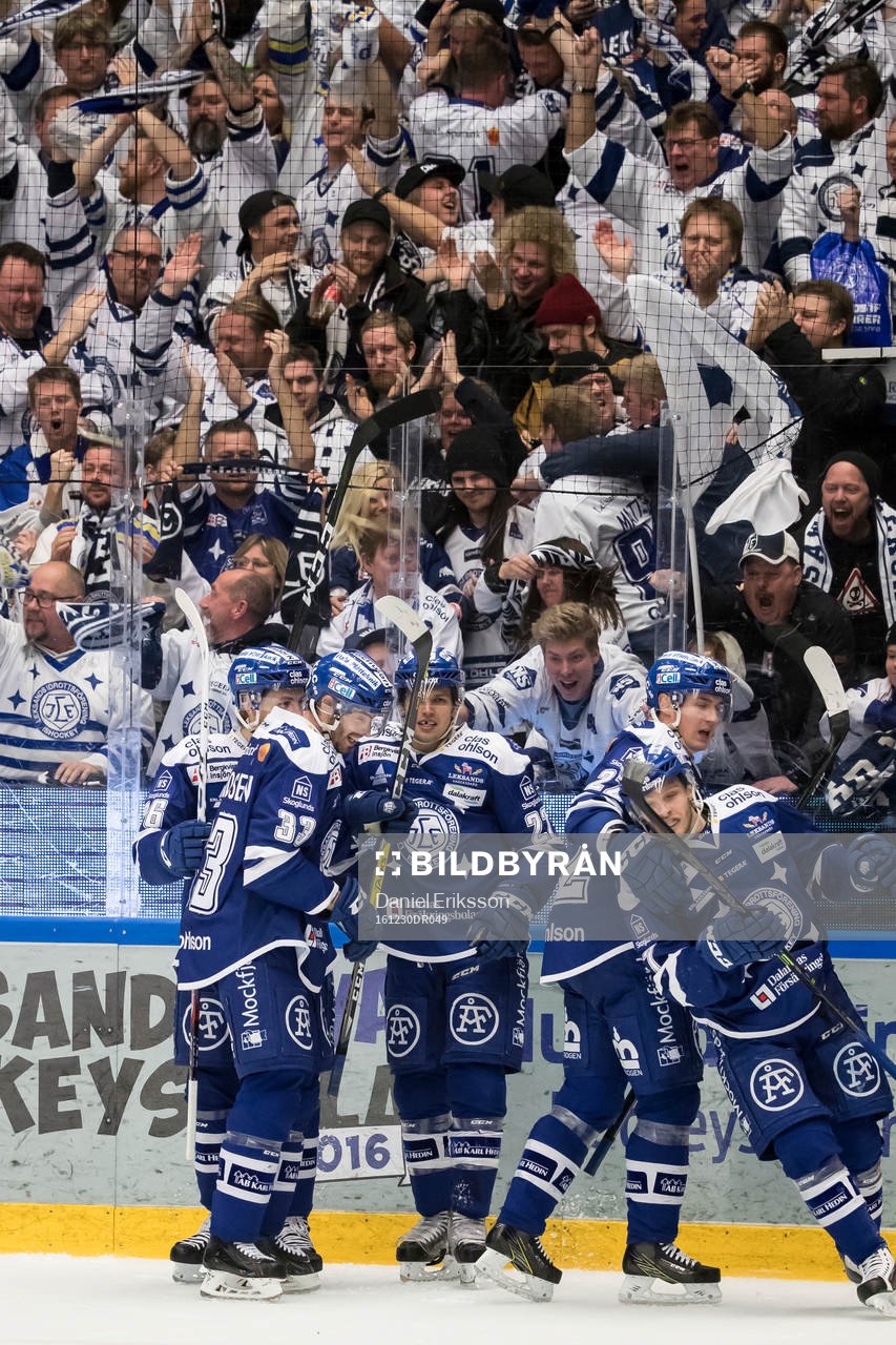 Leksands Johan Olofsson jublar