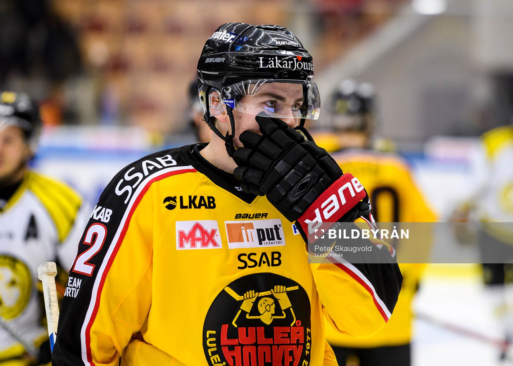 Luleås Oscar Engsund deppar