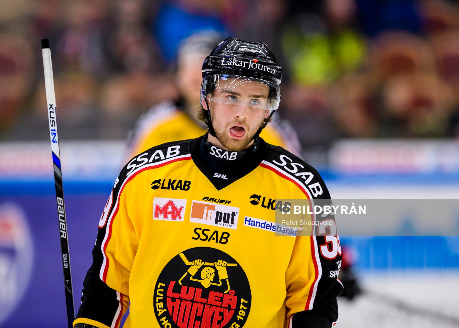 Luleås Pontus Själin deppar