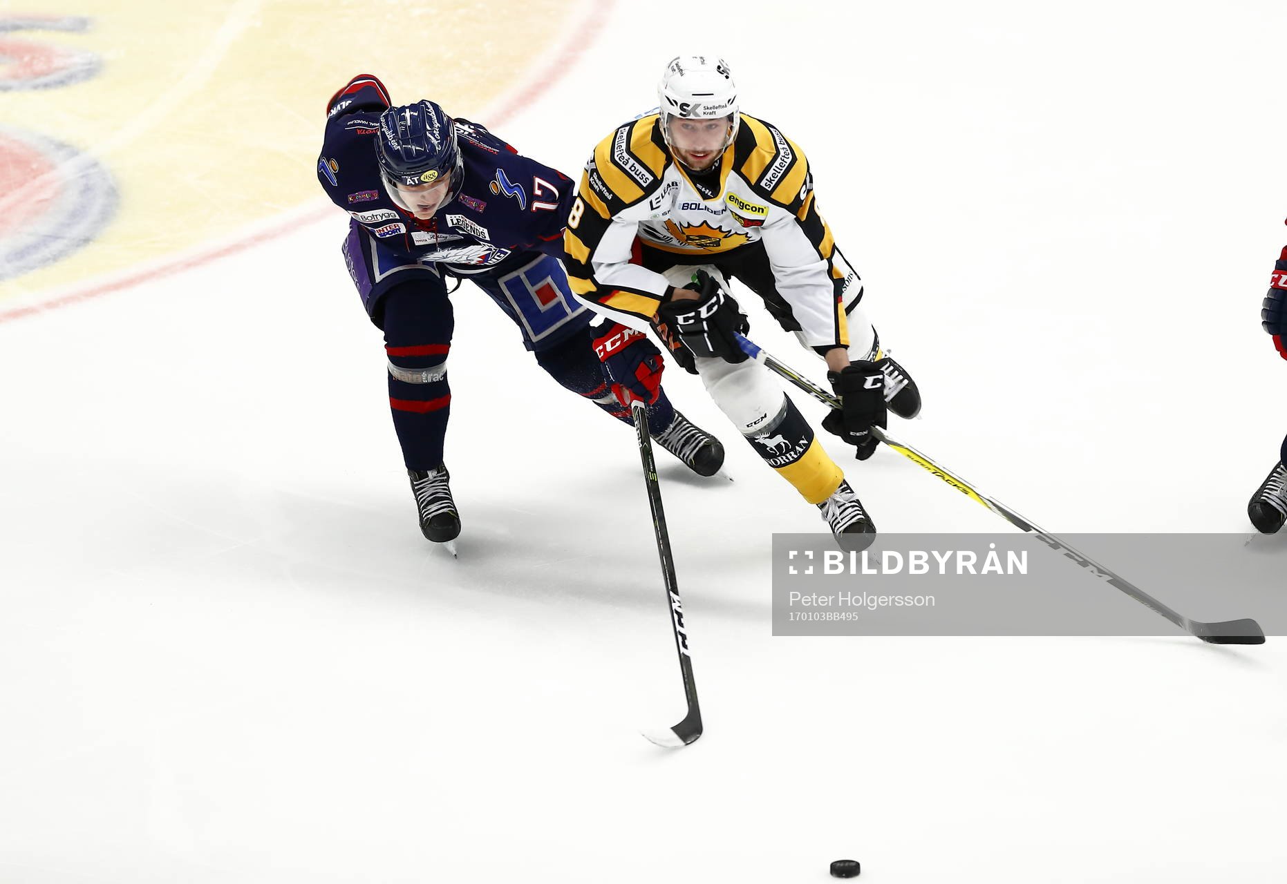 Linköpings Henrik Törnqvist och Skellefteås Johan Alm