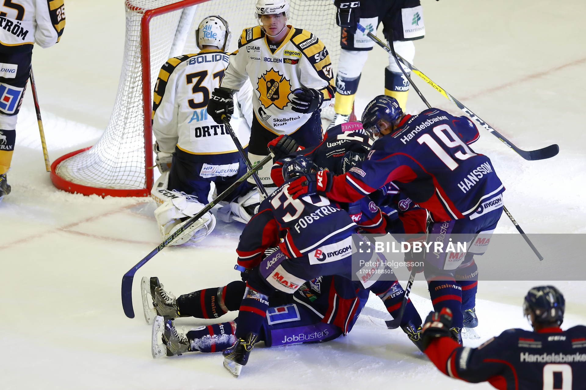 XXX under ishockeymatchen i SHL mellan Linköping och
