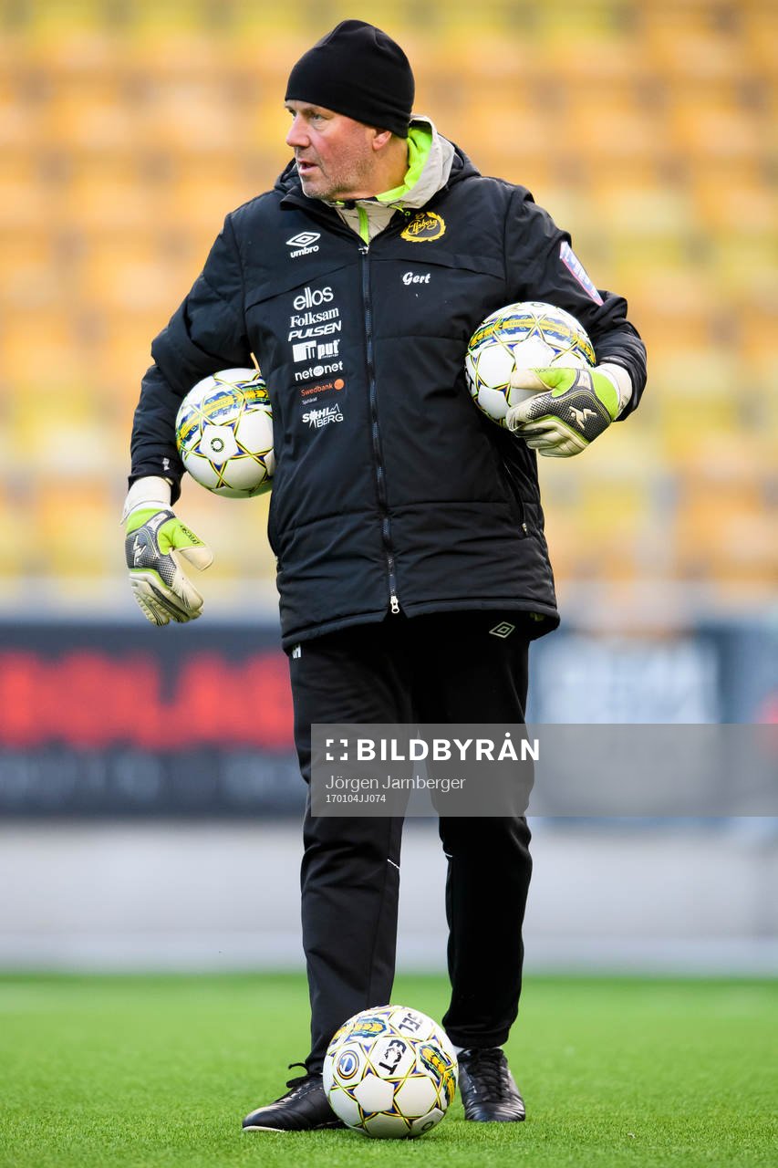 Elfsborgs målvaktstränare Gert Hansen