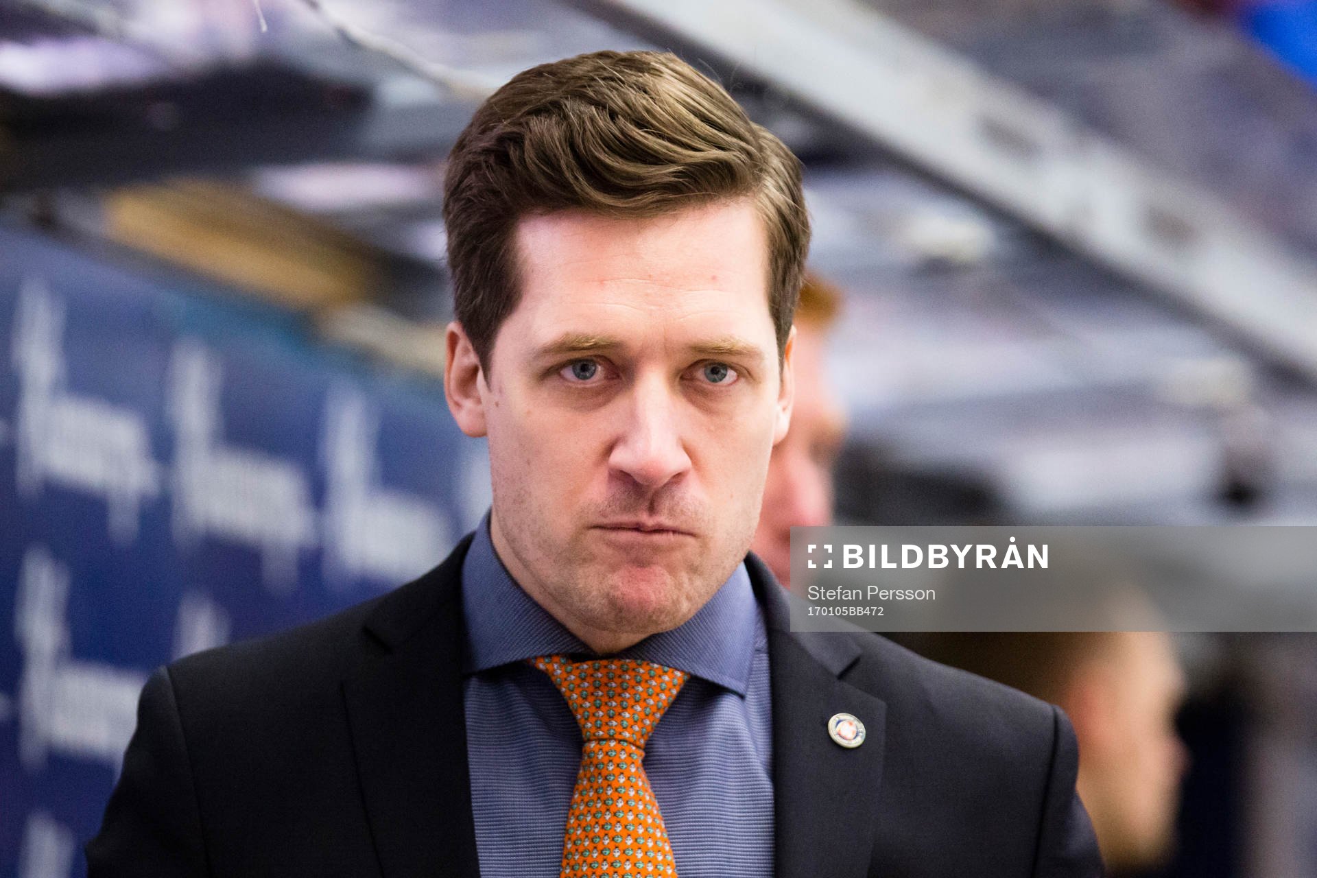 Växjös tränare Sam Hallam