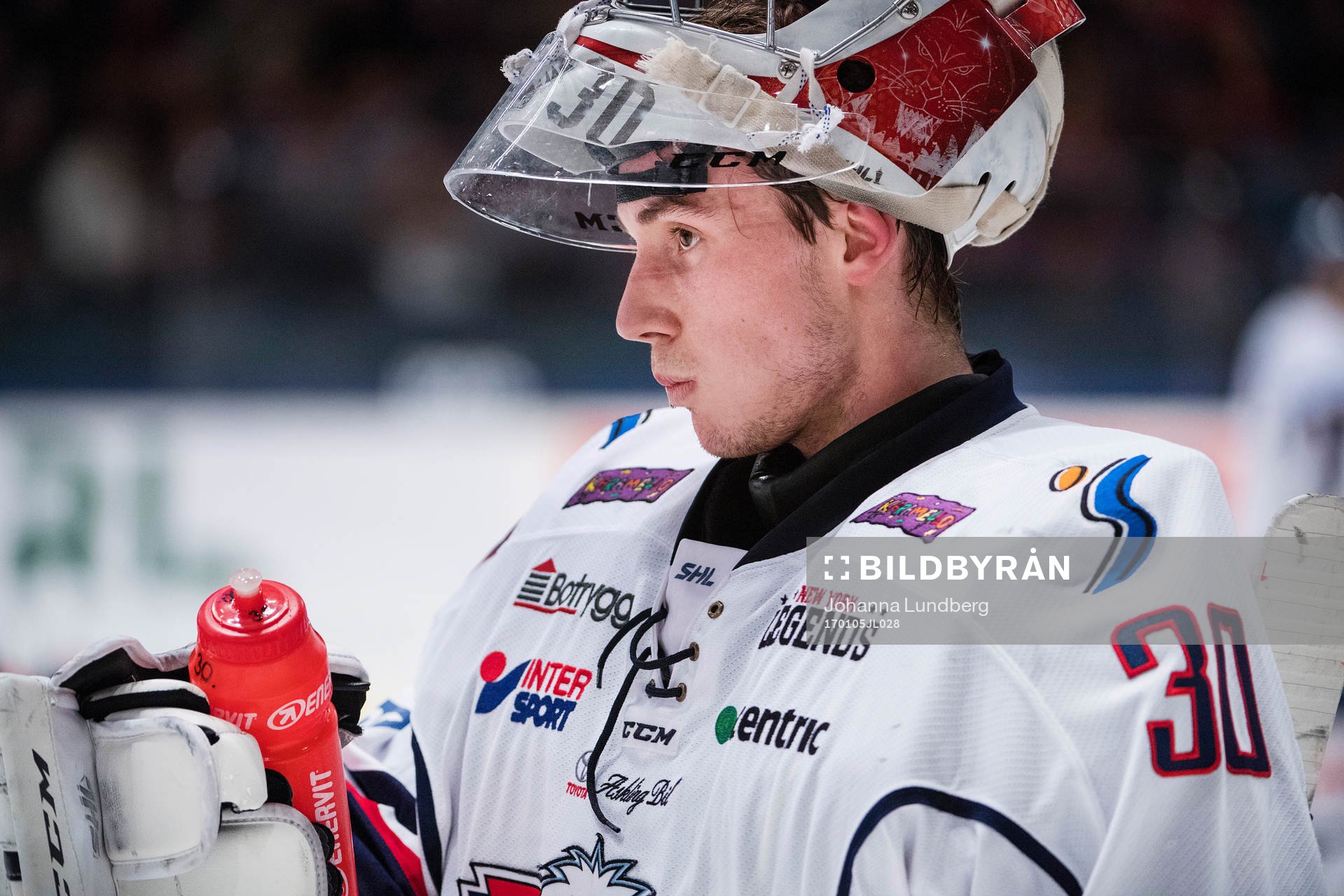 Linköpings målvakt Jacob Johansson