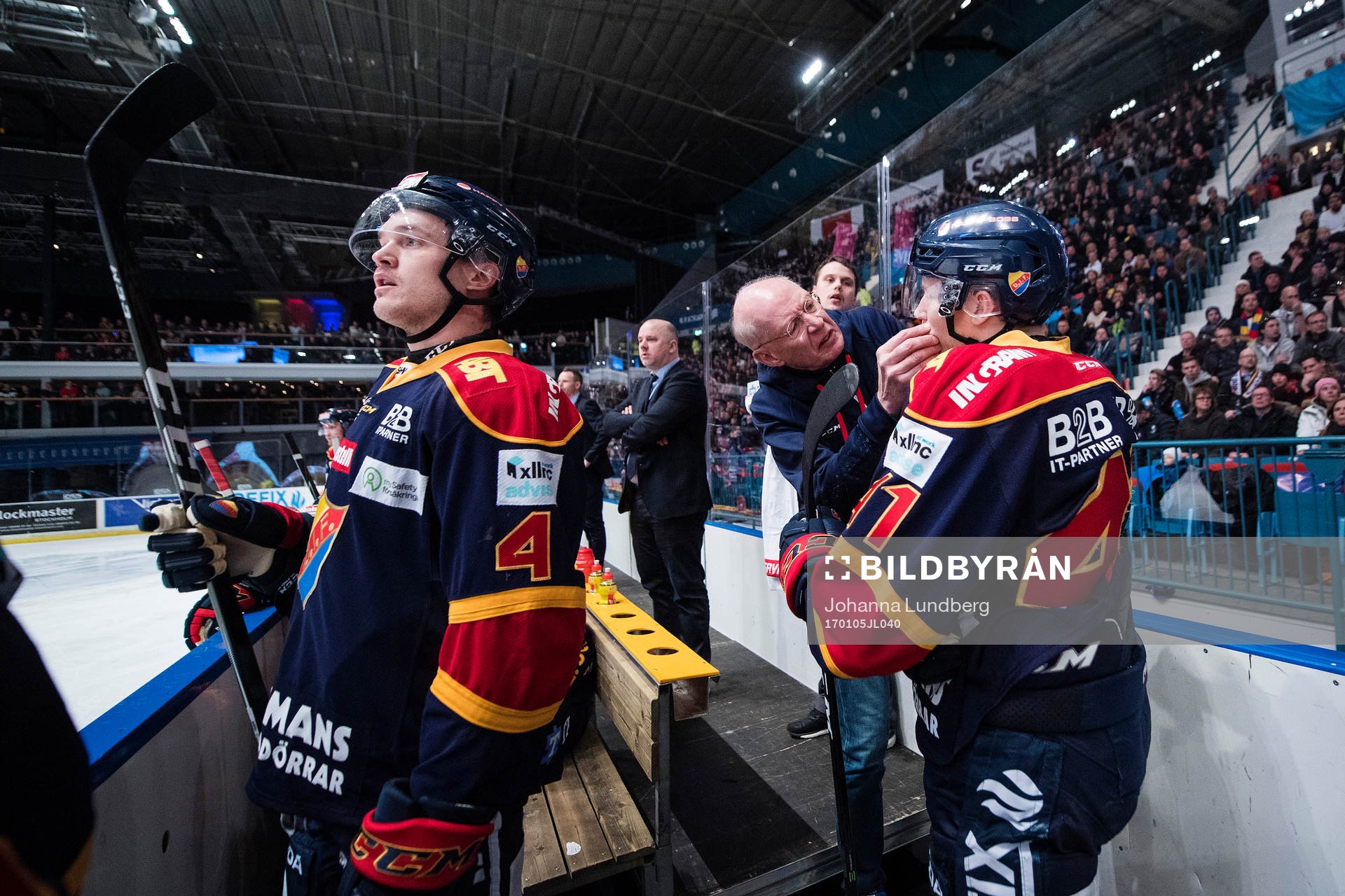 Djurgårdens Alexander Falk blir undersökt