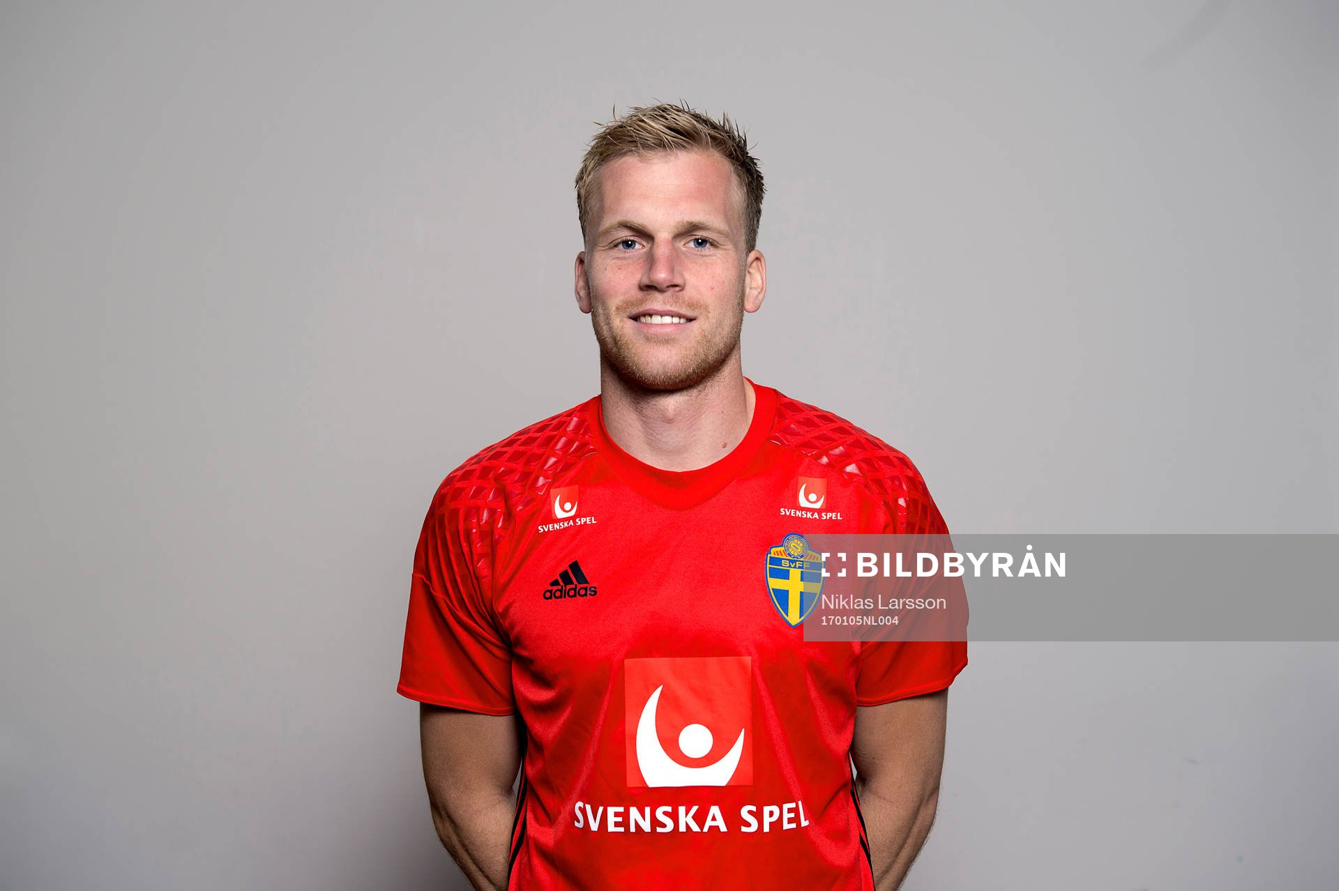 Sveriges målvakt Peter Abrahamsson