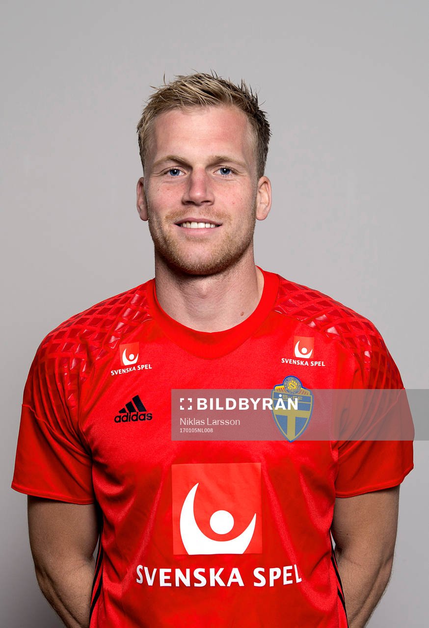 Sveriges målvakt Peter Abrahamsson