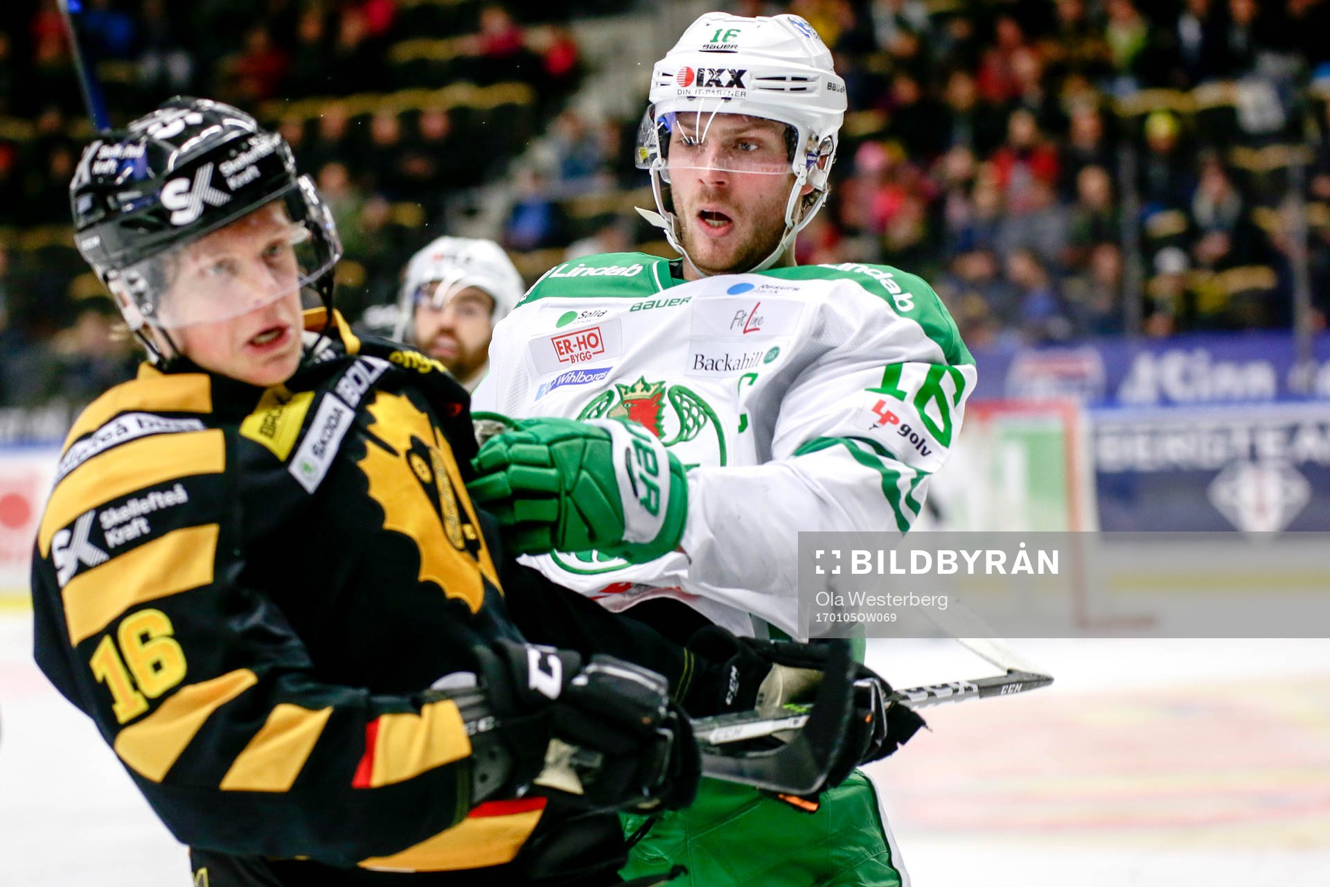 Skellefteås Linus Lindström och Rögles Christopher
