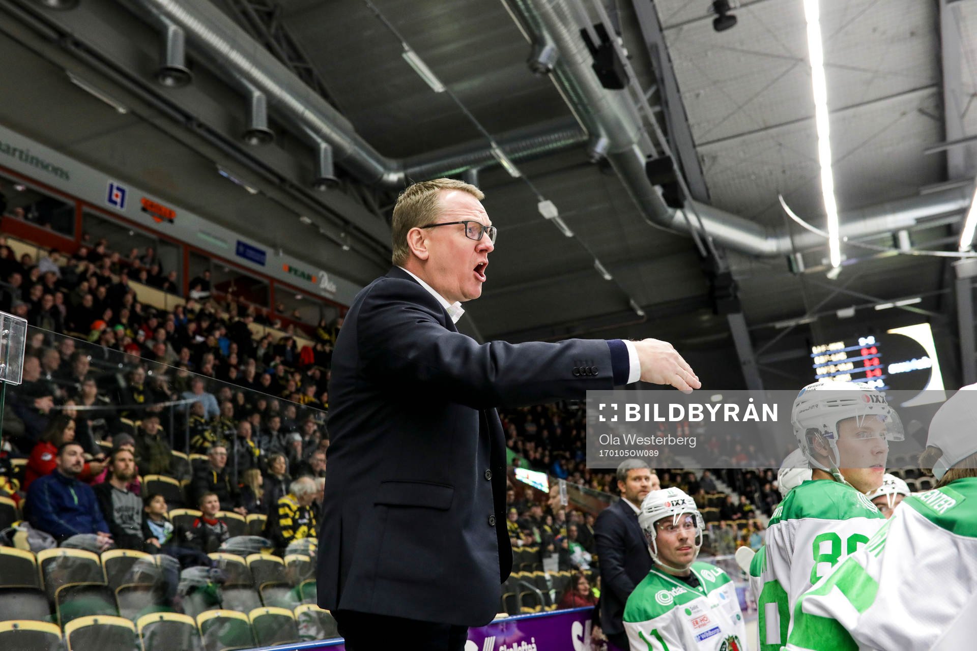 Rögles assisterande tränare Magnus Bogren och