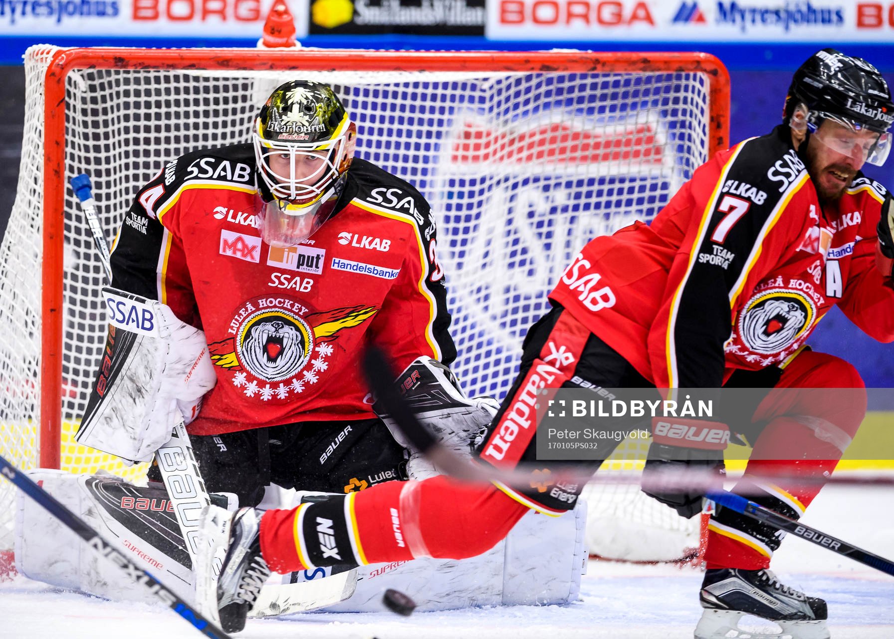 Luleås målvakt Joel Lassinatti