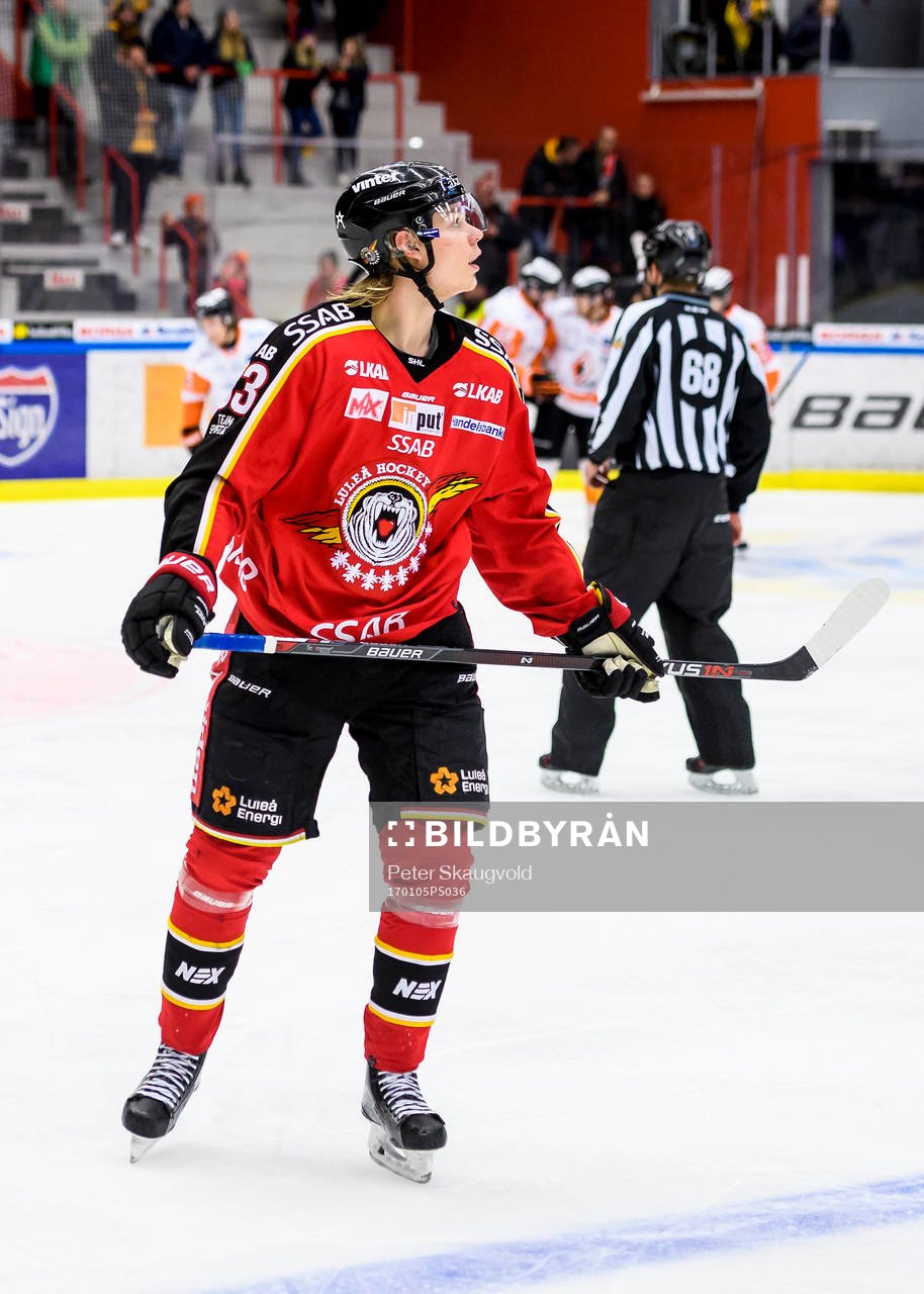 Luleås Christopher Mastomäki deppar