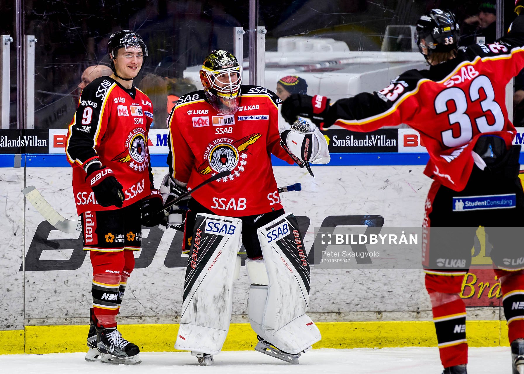 Luleås Johan Forsberg jublar