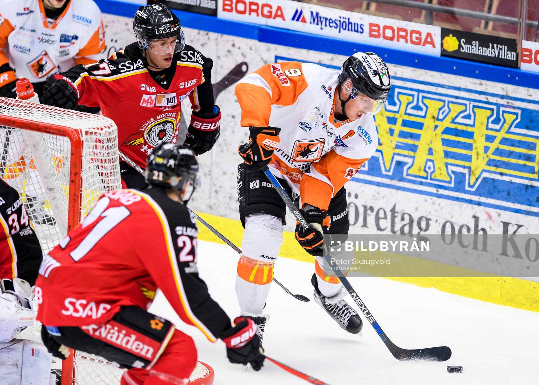 Karlskronas Morten Madsen med pucken