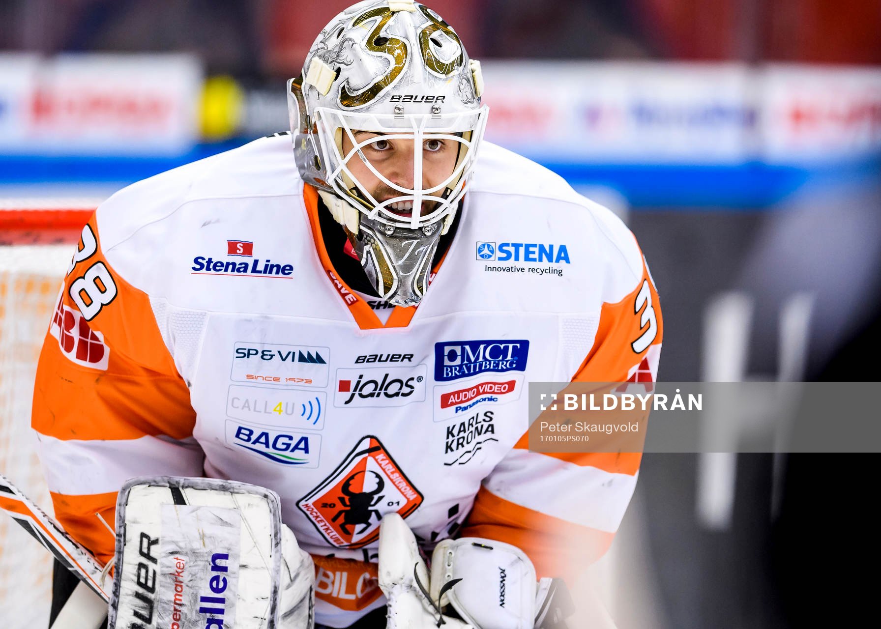 Karlskronas målvakt Johannes Jönsson