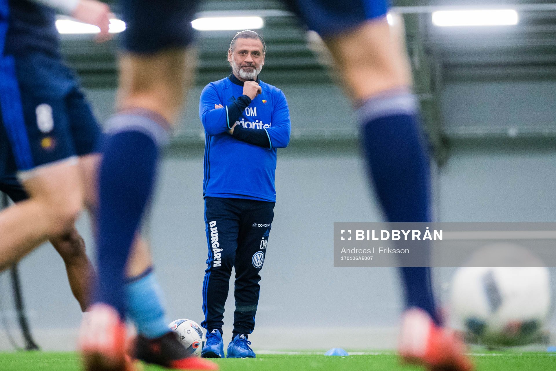 Djurgårdens tränare Özcan Melkemichel