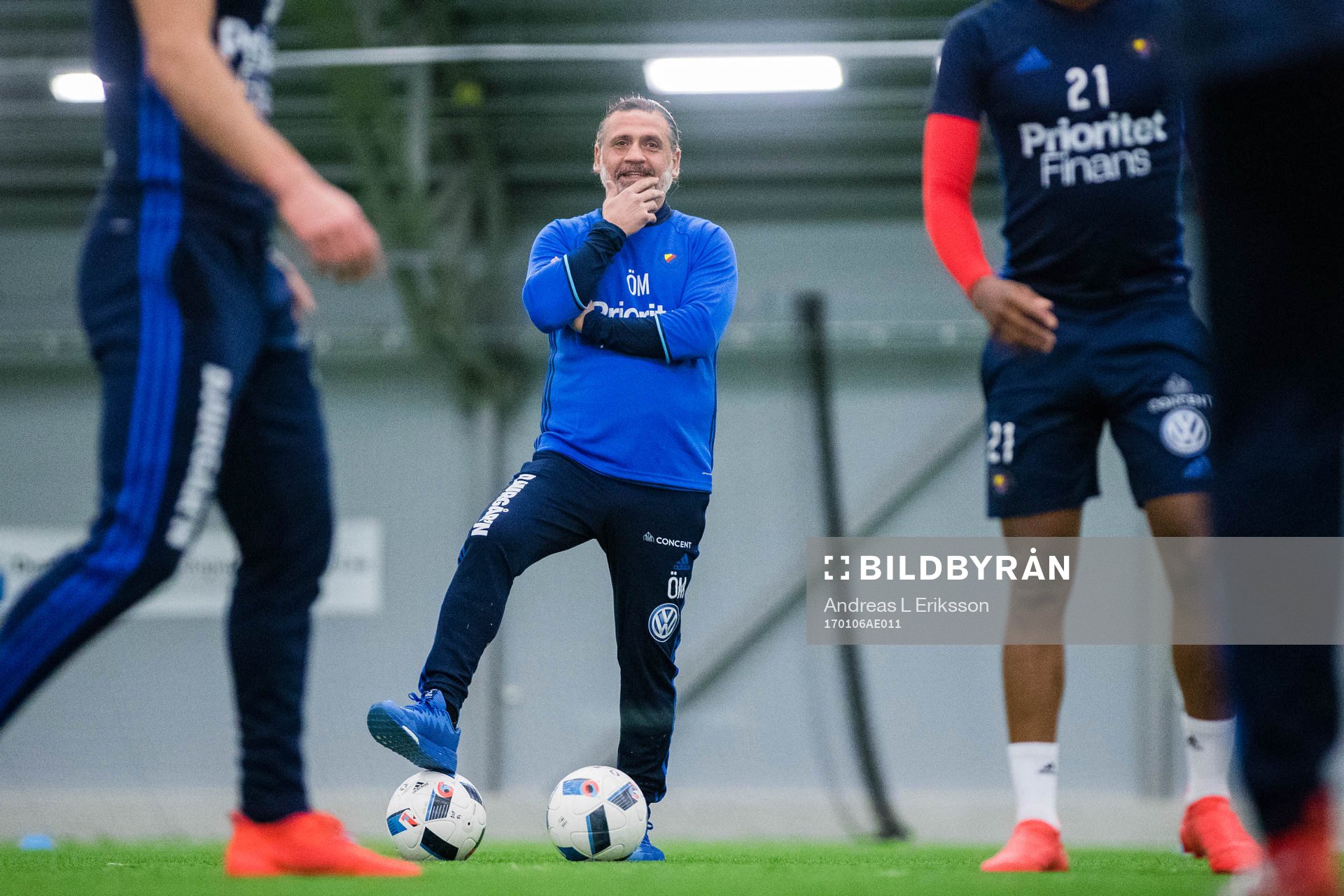 Djurgårdens tränare Özcan Melkemichel