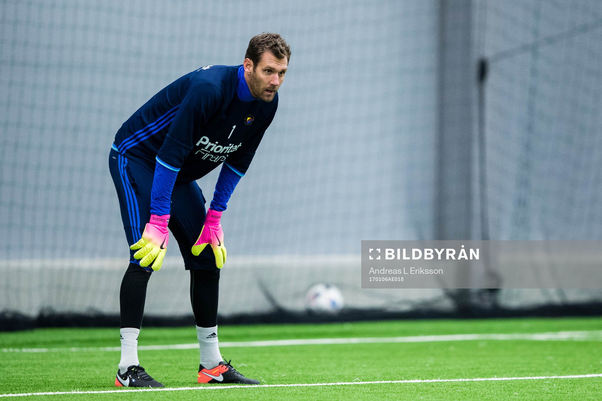 Djurgårdens målvakt Andreas Isaksson