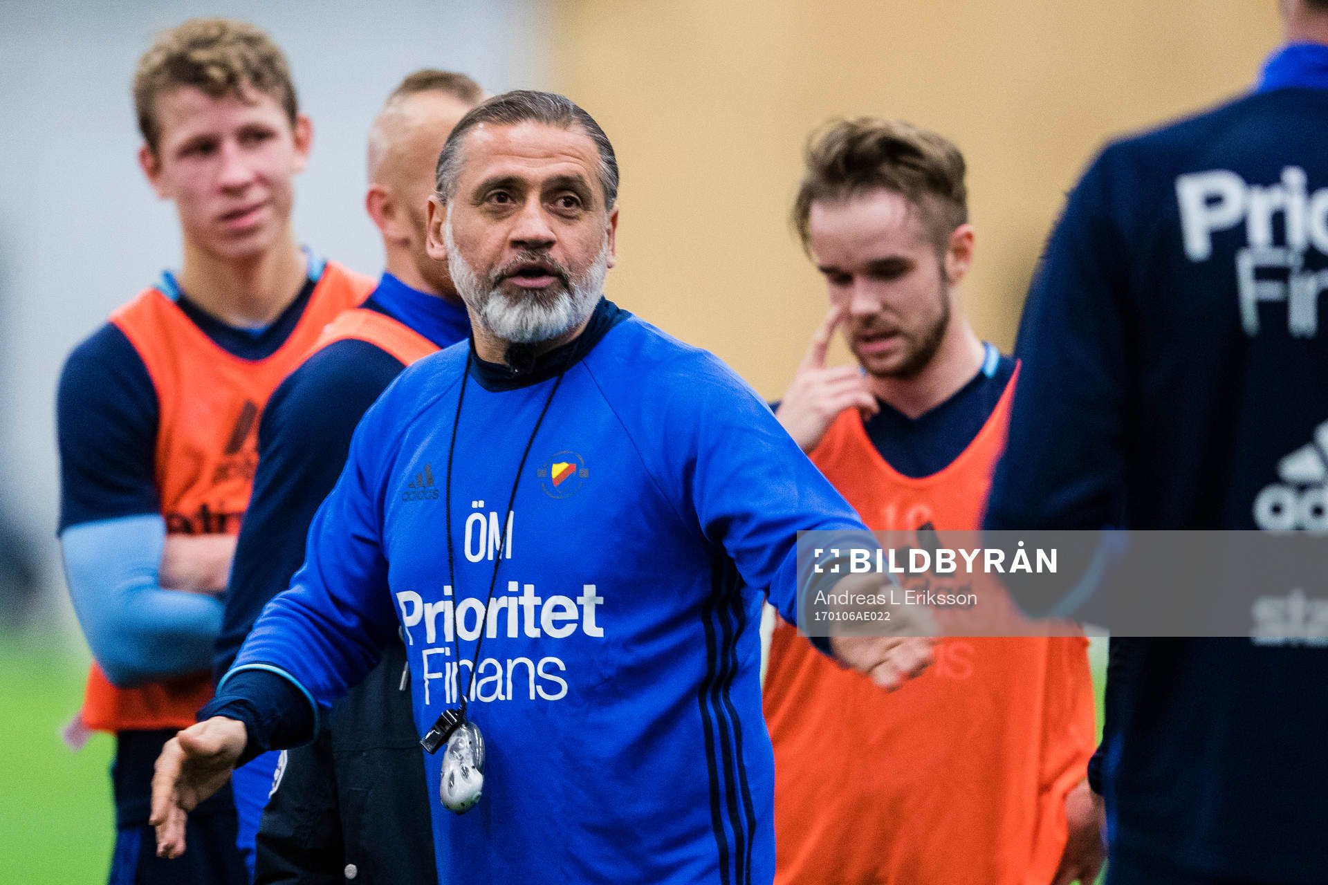 Djurgårdens tränare Özcan Melkemichel