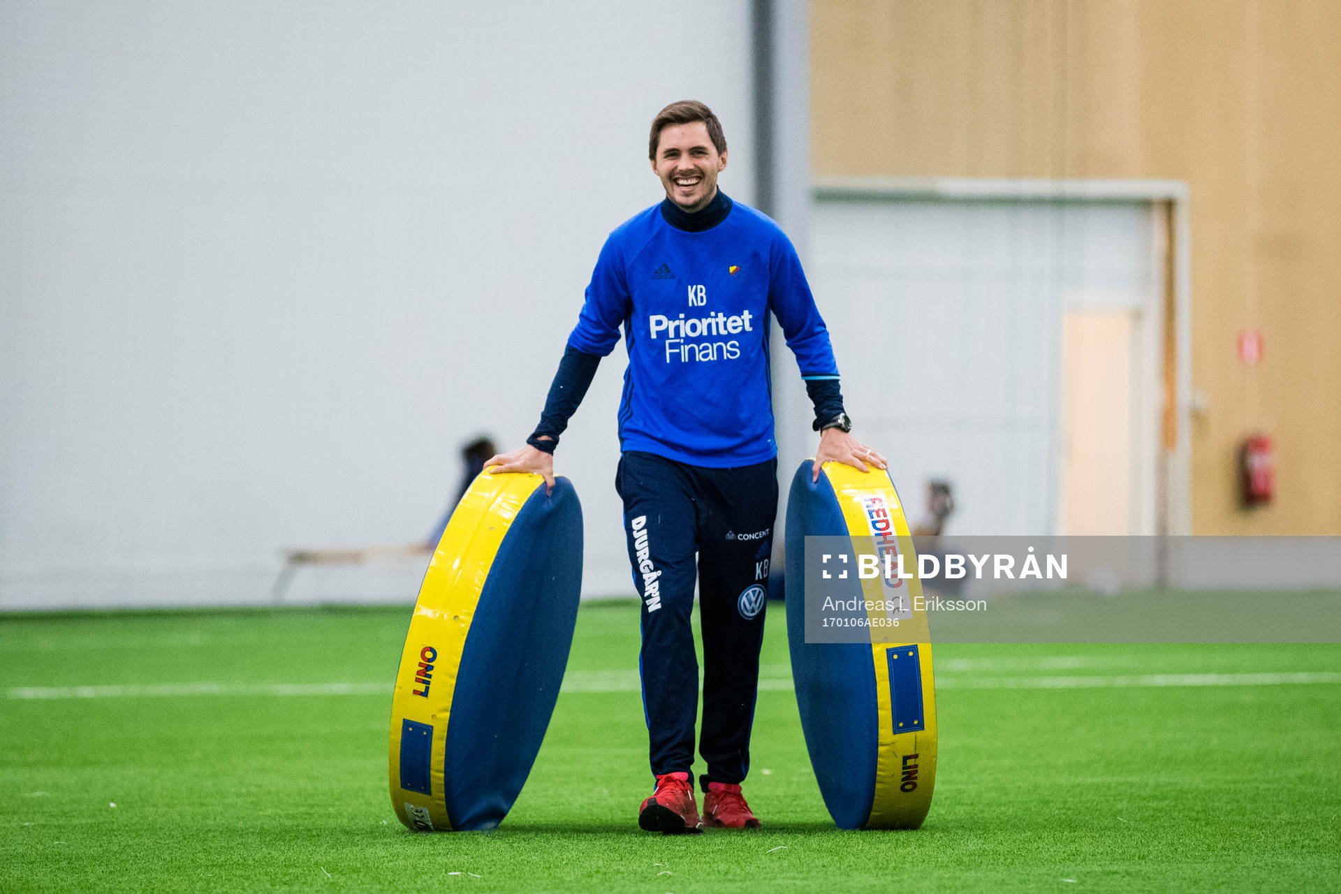 Djurgårdens naprapat Karl Barrling