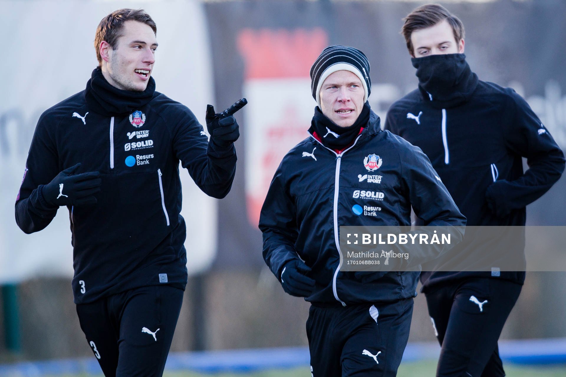 Helsingborgs Frederik Helstrup Jensen och Andreas Landgren