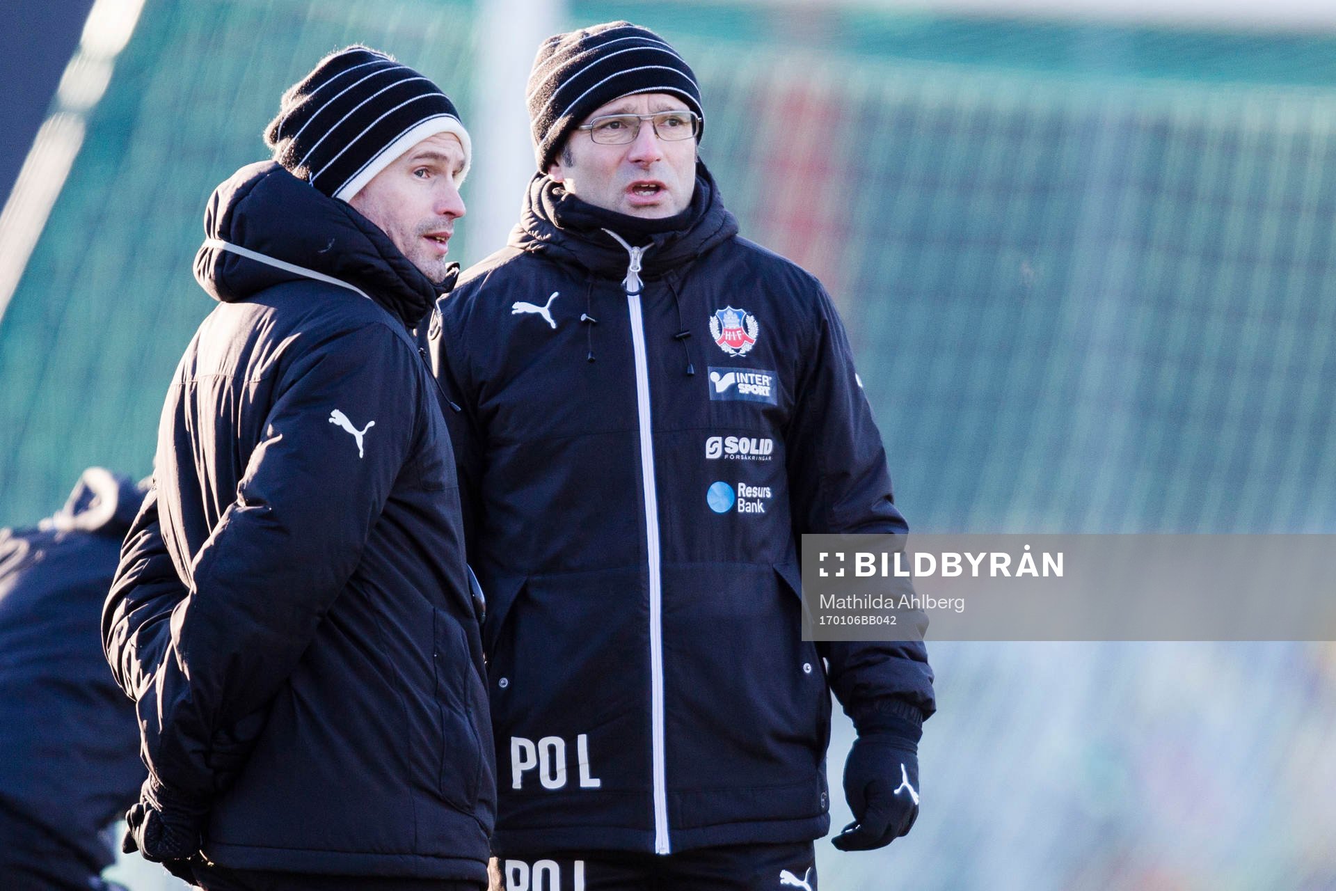 Helsingborgs assisterade tränare Christoffer Andersson och