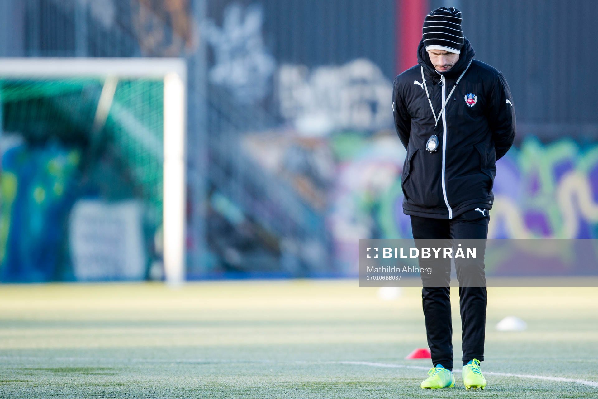 Helsingborgs assisterande tränare Christoffer Andersson