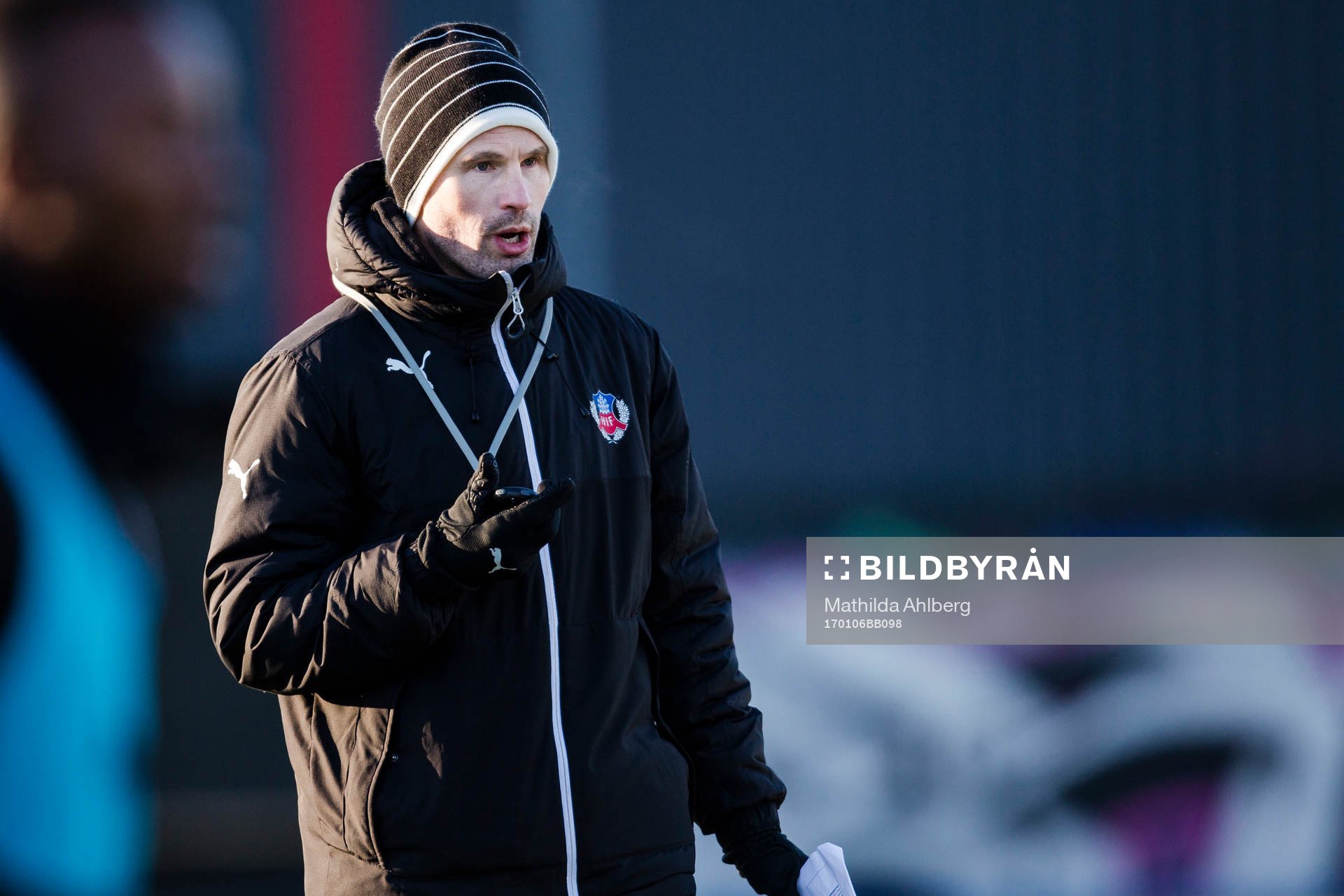 Helsingborgs assisterande tränare Christoffer Andersson