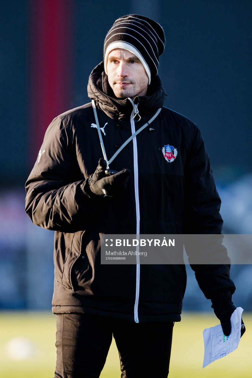 Helsingborgs assisterande tränare Christoffer Andersson