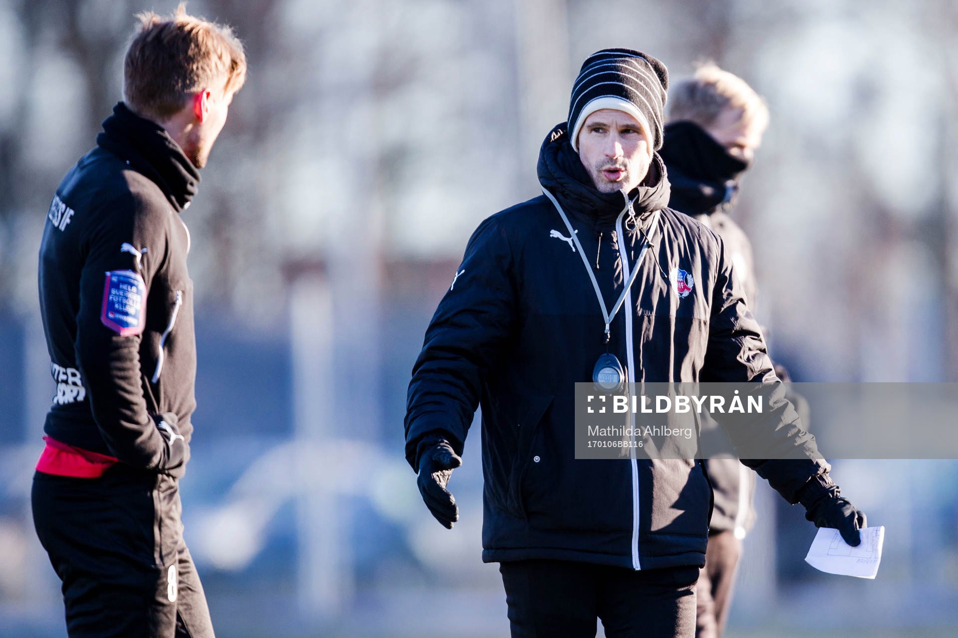 Helsingborgs assisterande tränare Christoffer Andersson
