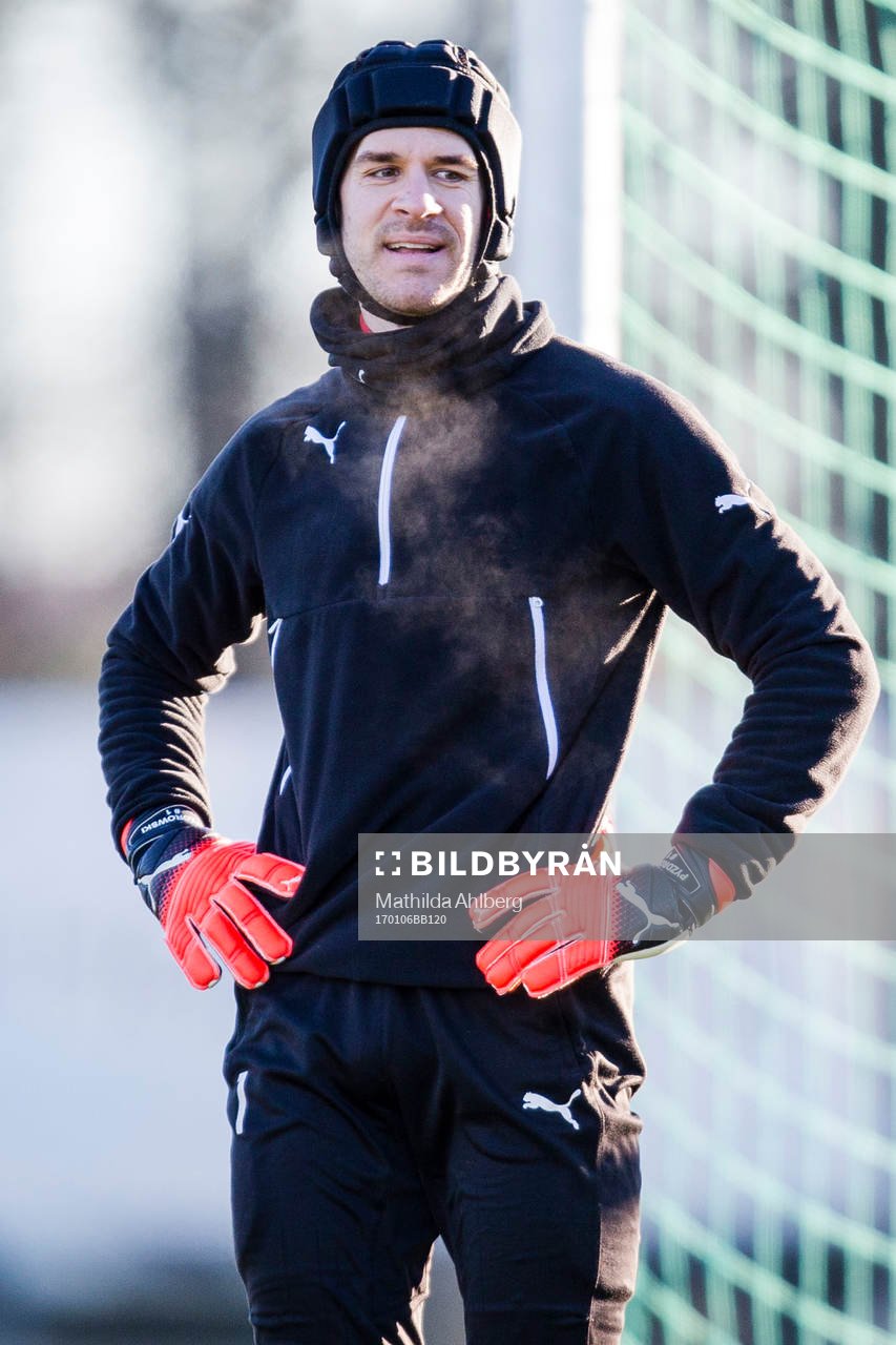 Helsingborgs målvakt Matt Pyzdrowski
