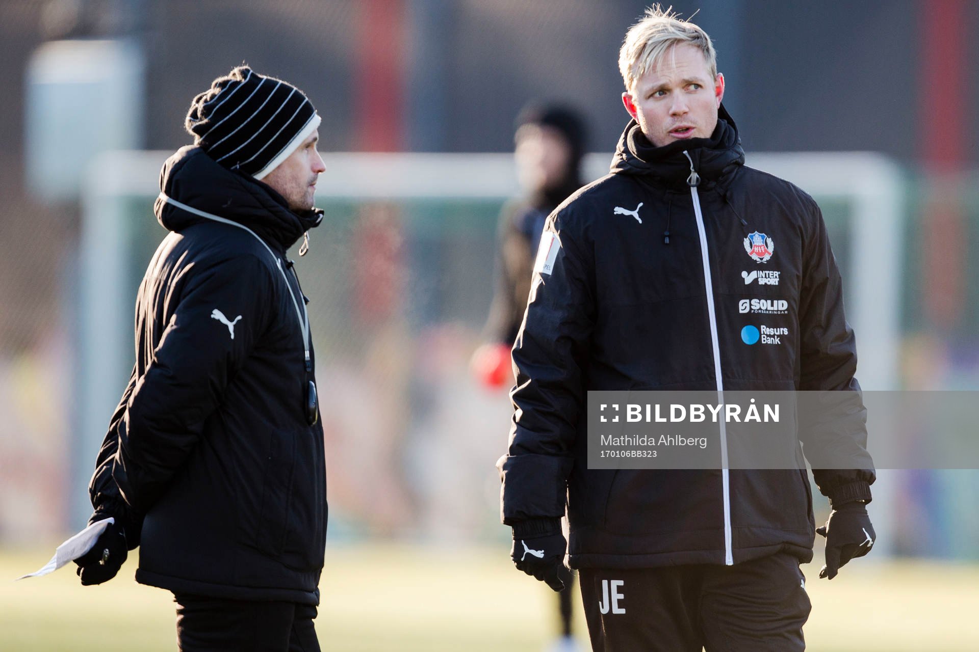 Helsingborgs assisterande tränare Christoffer Andersson