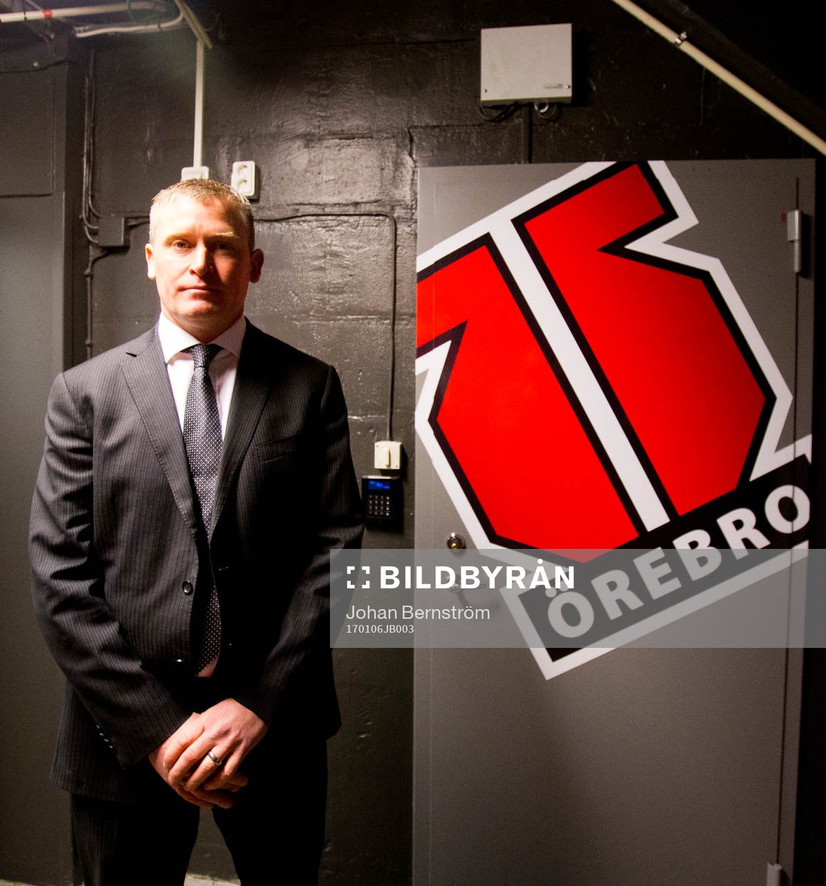 Porträtt på Örebros nya tränare tränare Niklas Sundblad