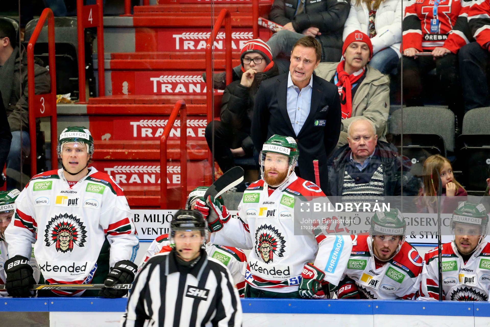 Frölundas tränare Roger Rönnberg