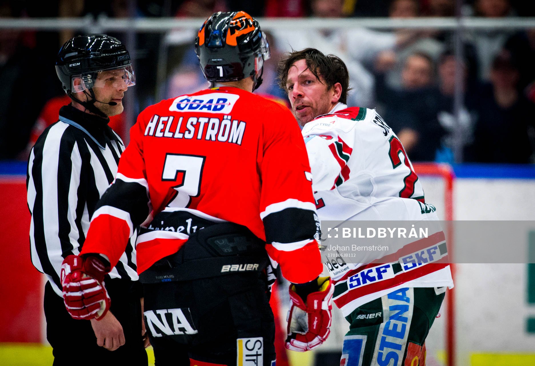 Örebros Alexander Hellström och Frölundas Joel Lundqvist