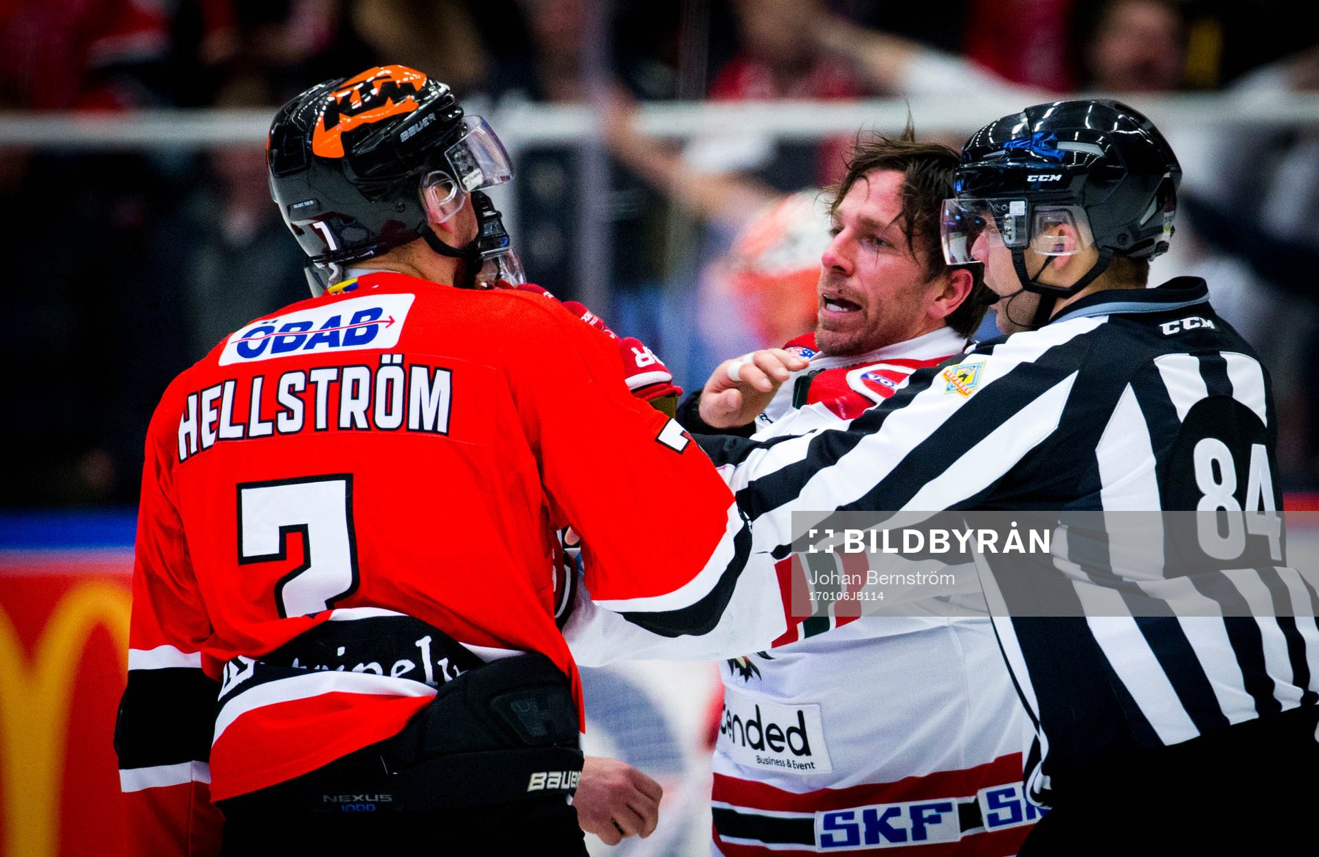 Örebros Alexander Hellström och Frölundas Joel Lundqvist
