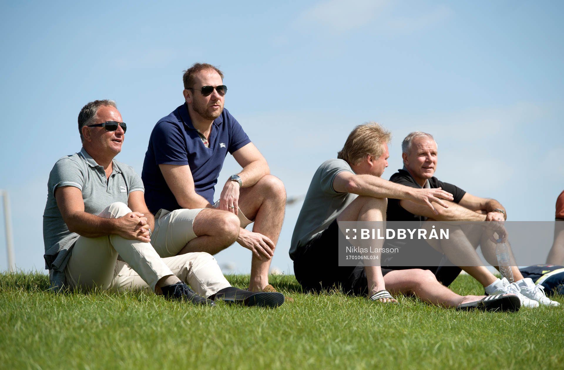 Jan Jönsson, Magnus Haglund Jörgen Lennartsson och Roland
