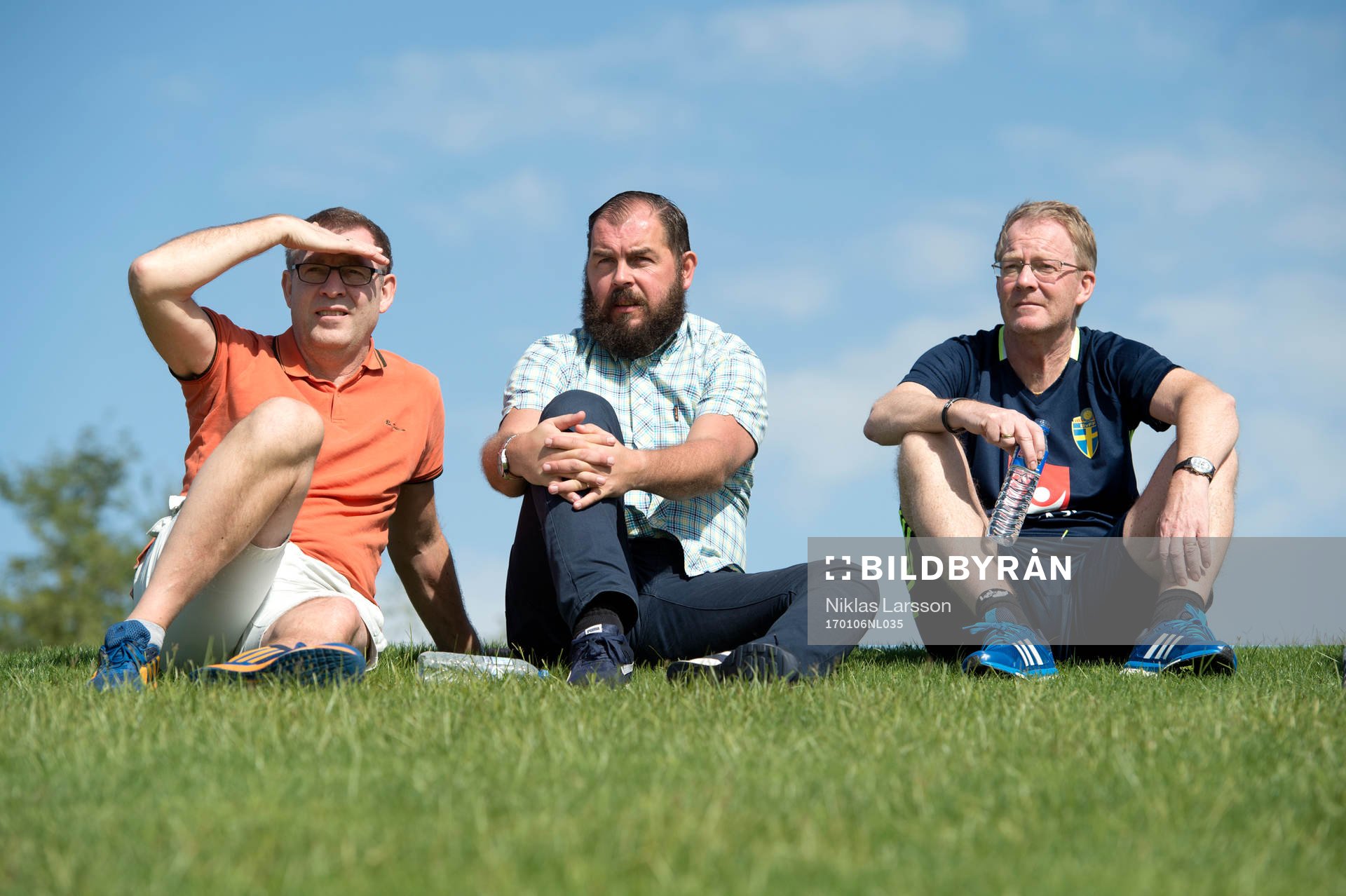 Örebros tränare Alexander Axén och Lars Jacobsson