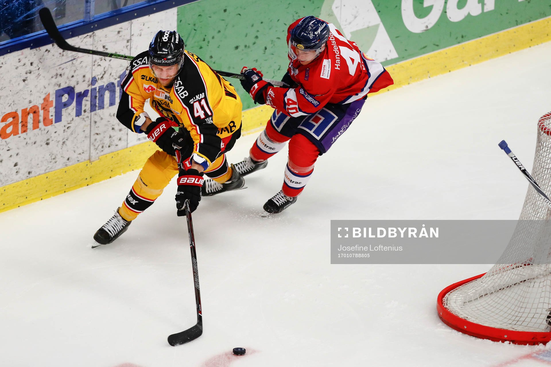 Luleås Ilari Melart och Linköpings Ken André Olimb
