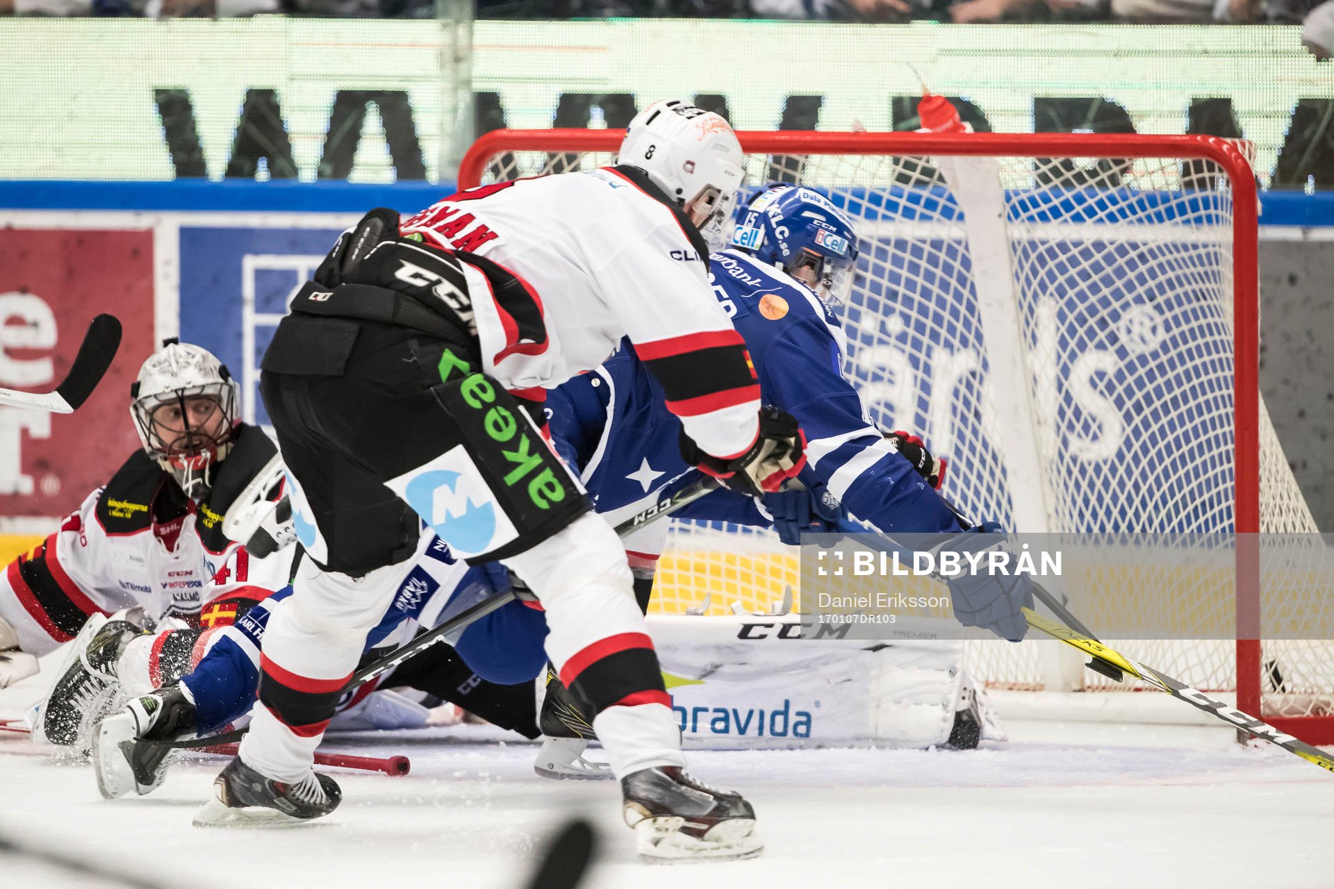 Leksands Johan Porsberger gör 4-3 bakom Malmö Redhawks