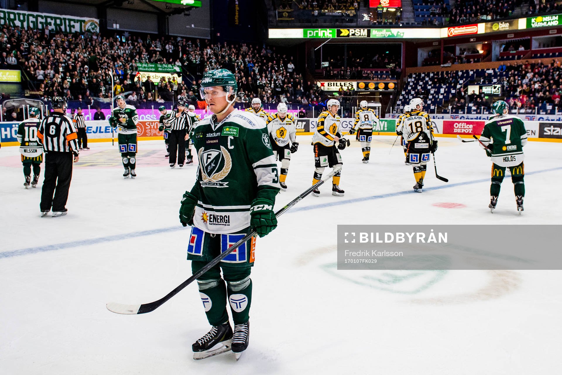 Färjestads Magnus Nygren deppar