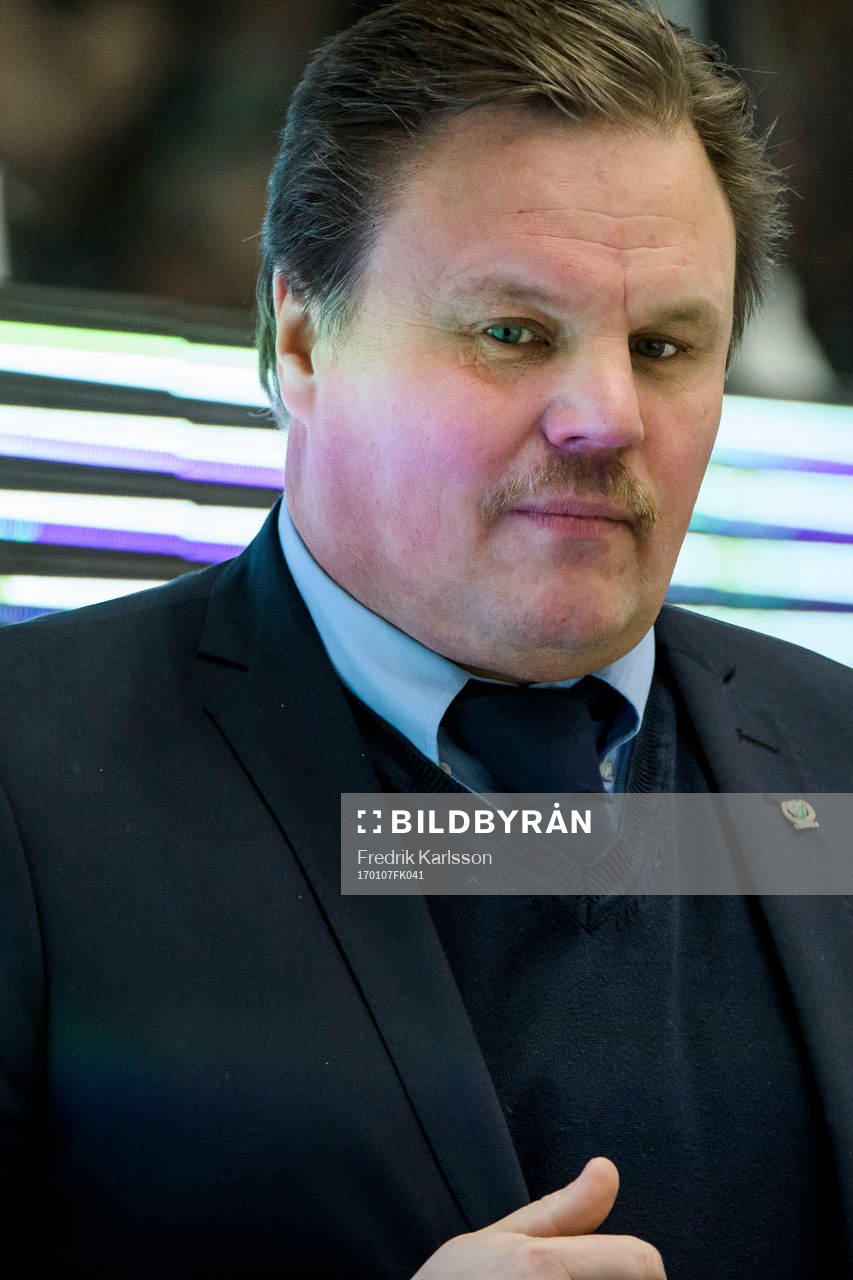 Färjestads Tränare Leif Carlsson
