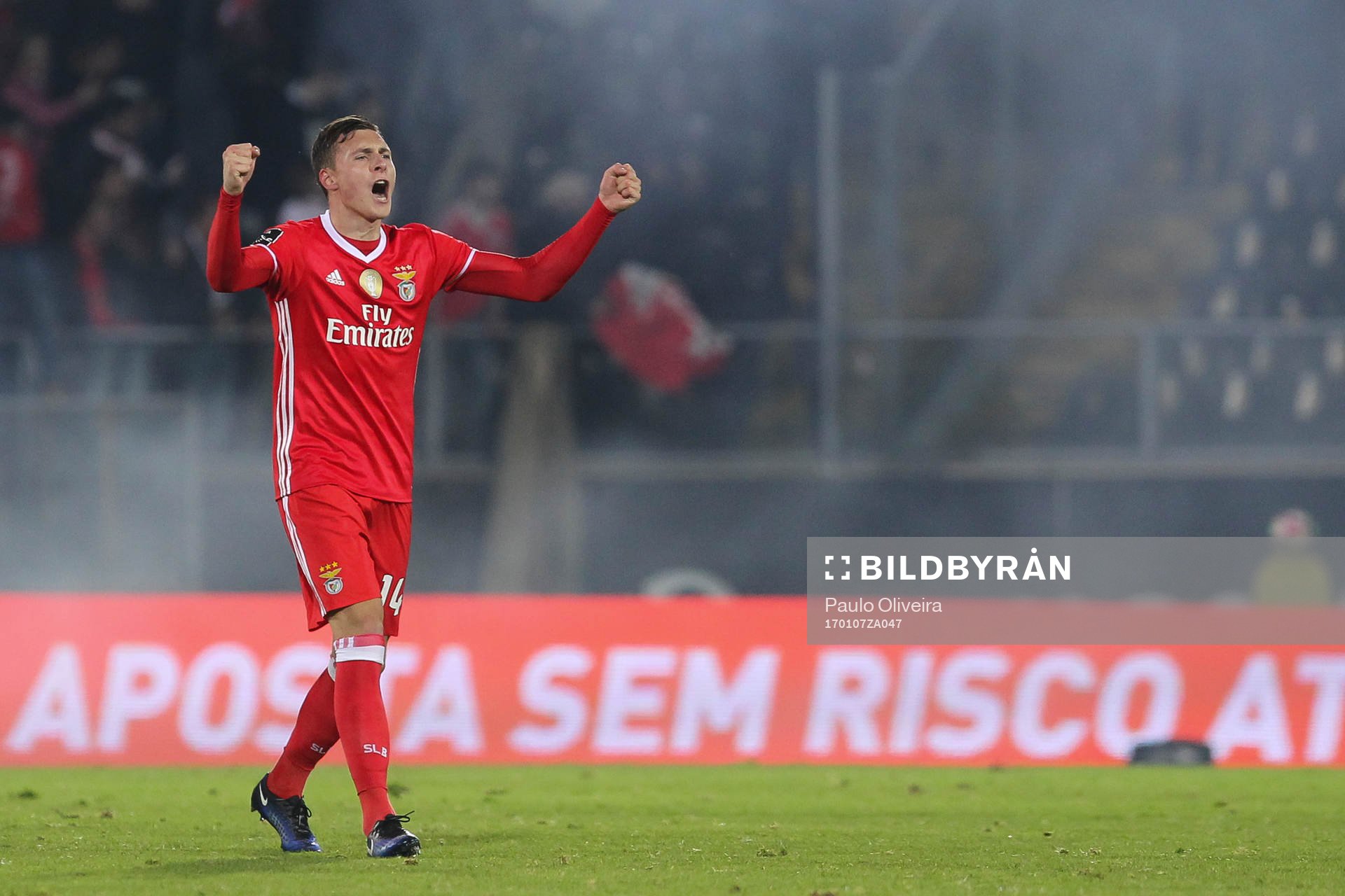 Benfica's Swedish defender Victor Nilsson Lindelöf