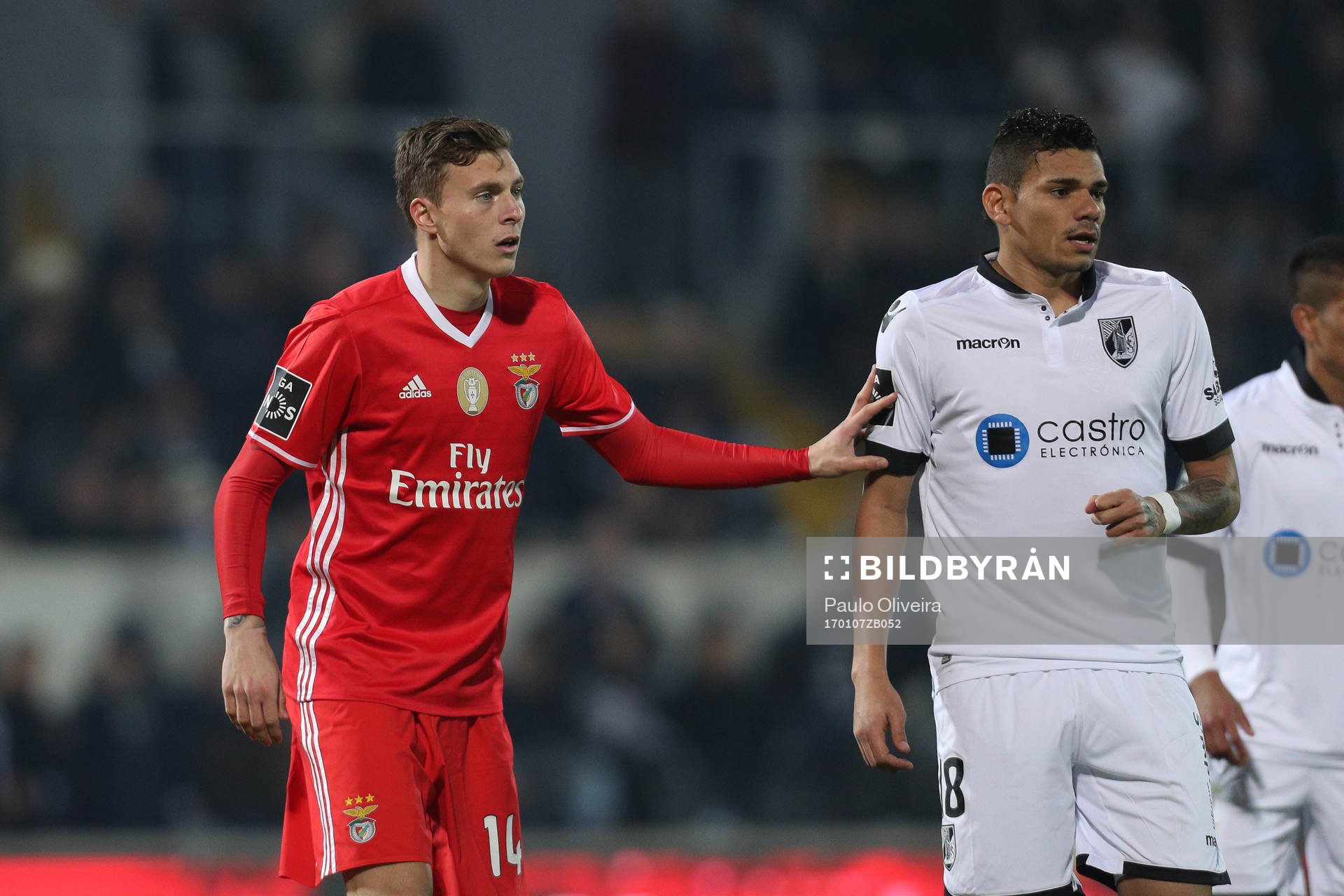 Benfica's Swedish defender Victor Nilsson Lindelöf